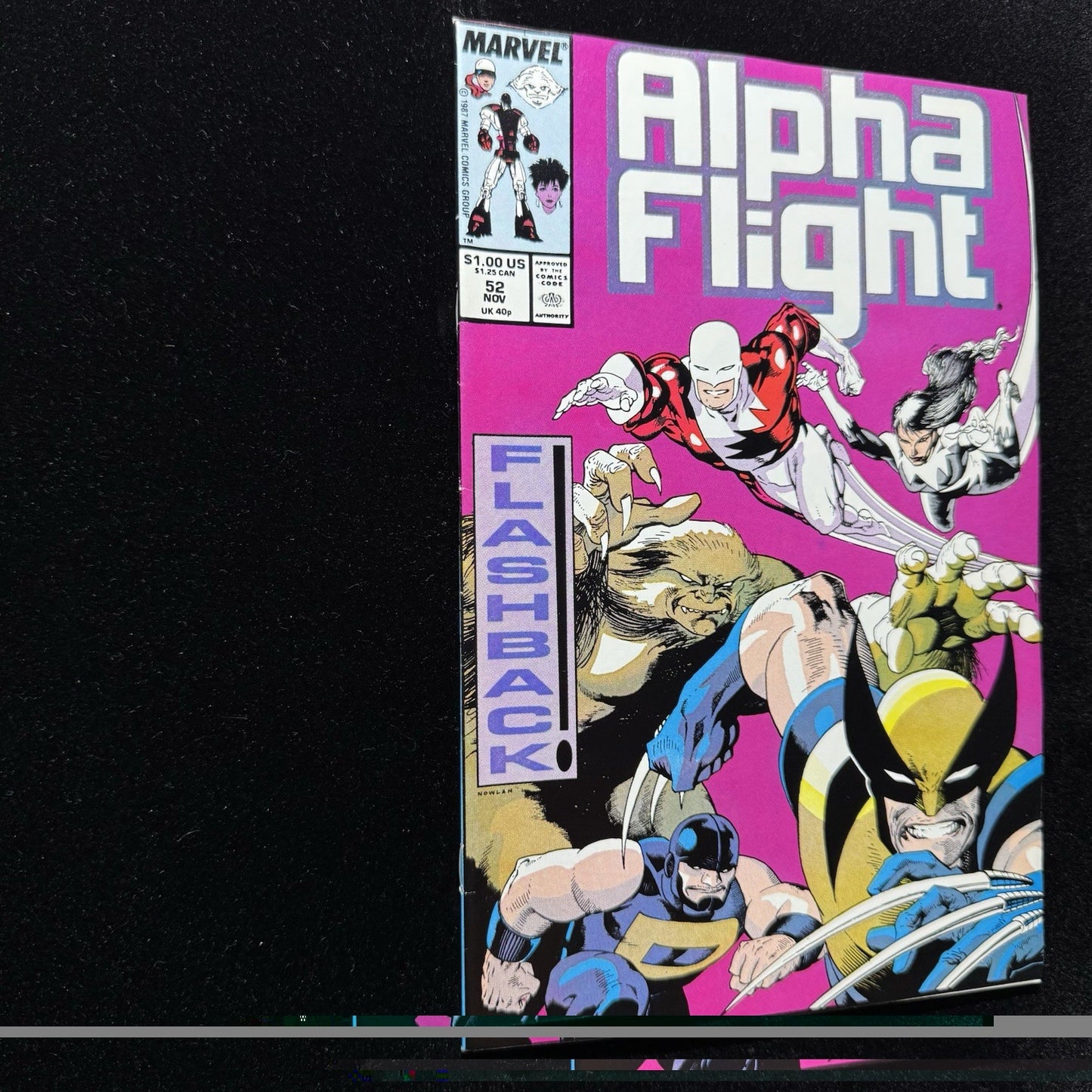 Alpha Flight 52 - Copper Age Marvel Comics 1987