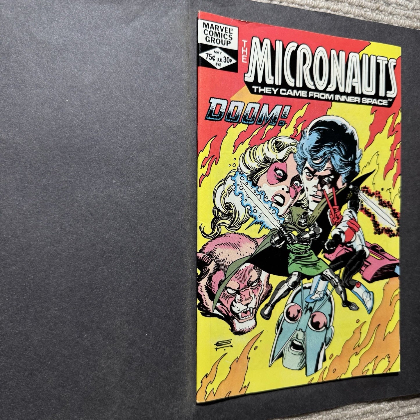 Micronauts 41 - Bronze Age Marvel Comics 1982