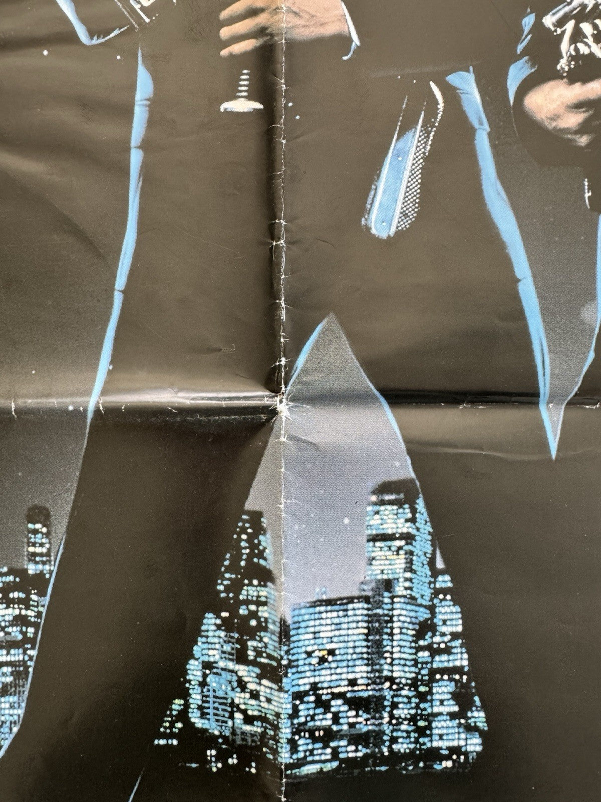 Men in Black 1997 - Original UK Quad Poster – Folded – Vintage Double Sided