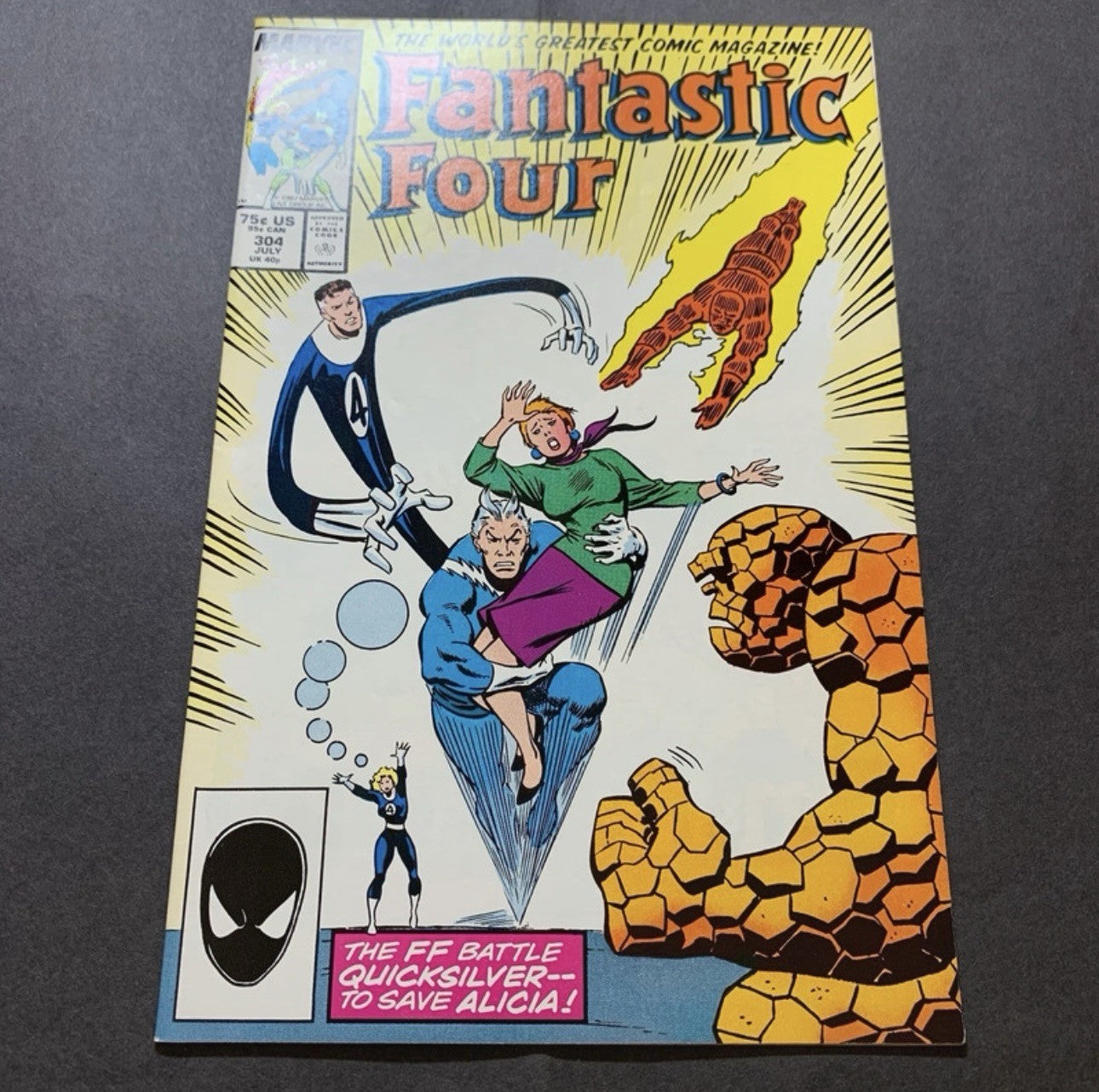 Fantastic Four 304/ copper age marvel comics