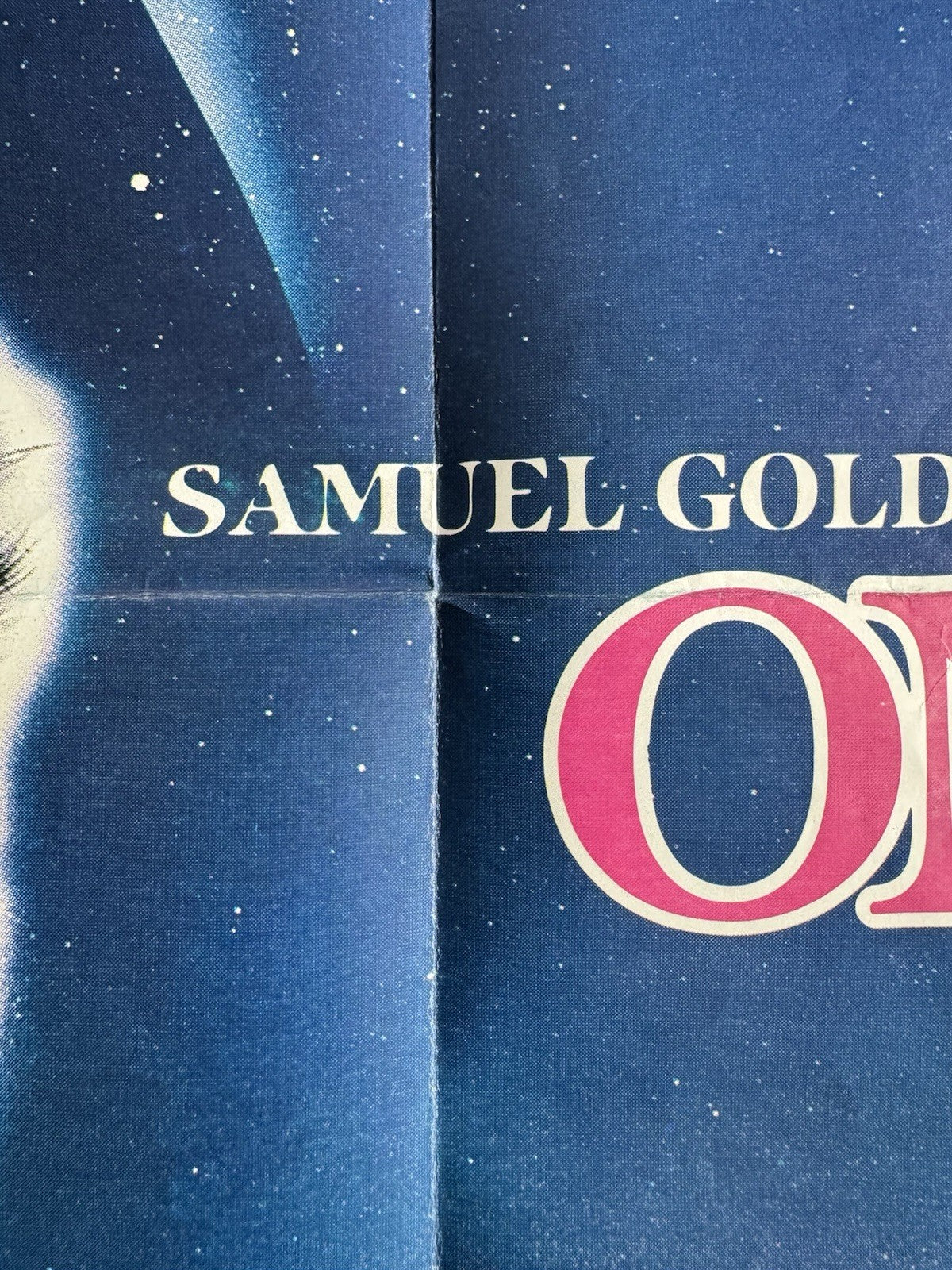 Once Bitten 1985 - Original UK Quad Cinema Poster - Jim Carrey Comedy - Folded