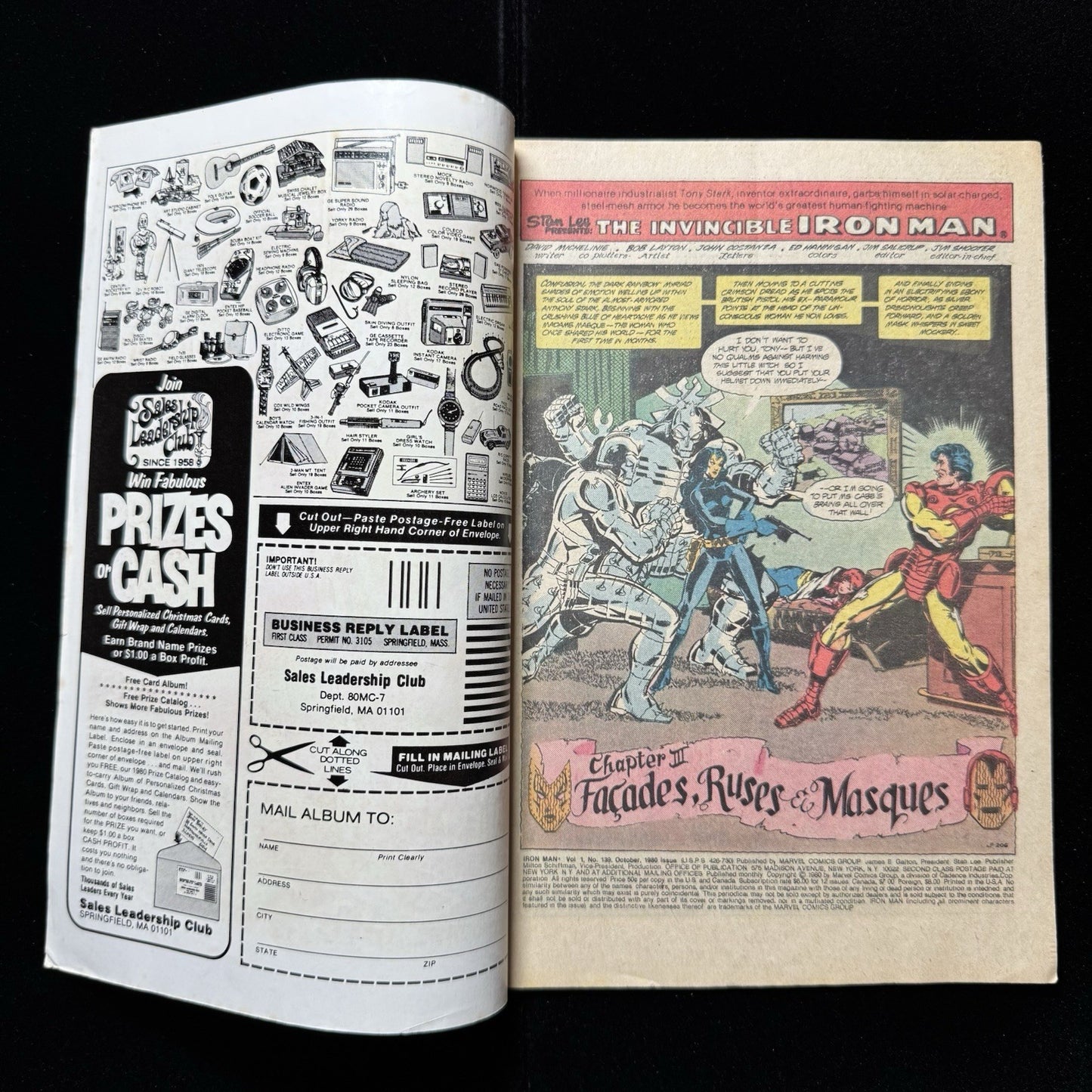 Iron Man 139 - Bronze Age Marvel Comics 1980