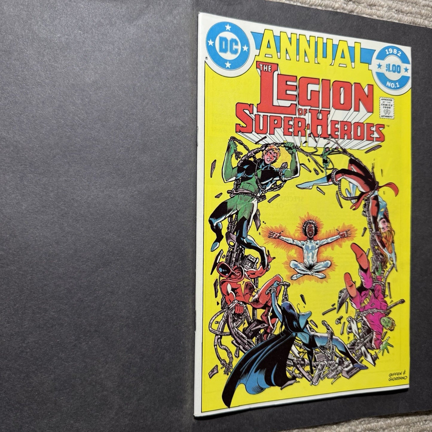Legion Of Super-Heroes Annual 1 - 1st Appearance - Bronze Age Dc Comics 1982