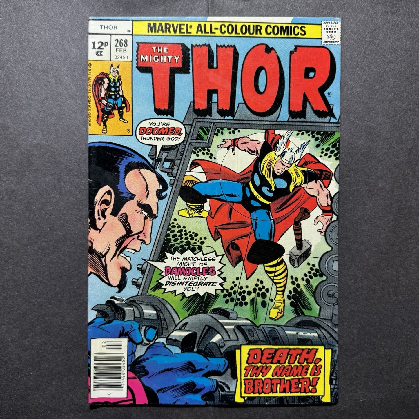 Thor 268 - Bronze Age Marvel Comics 1977