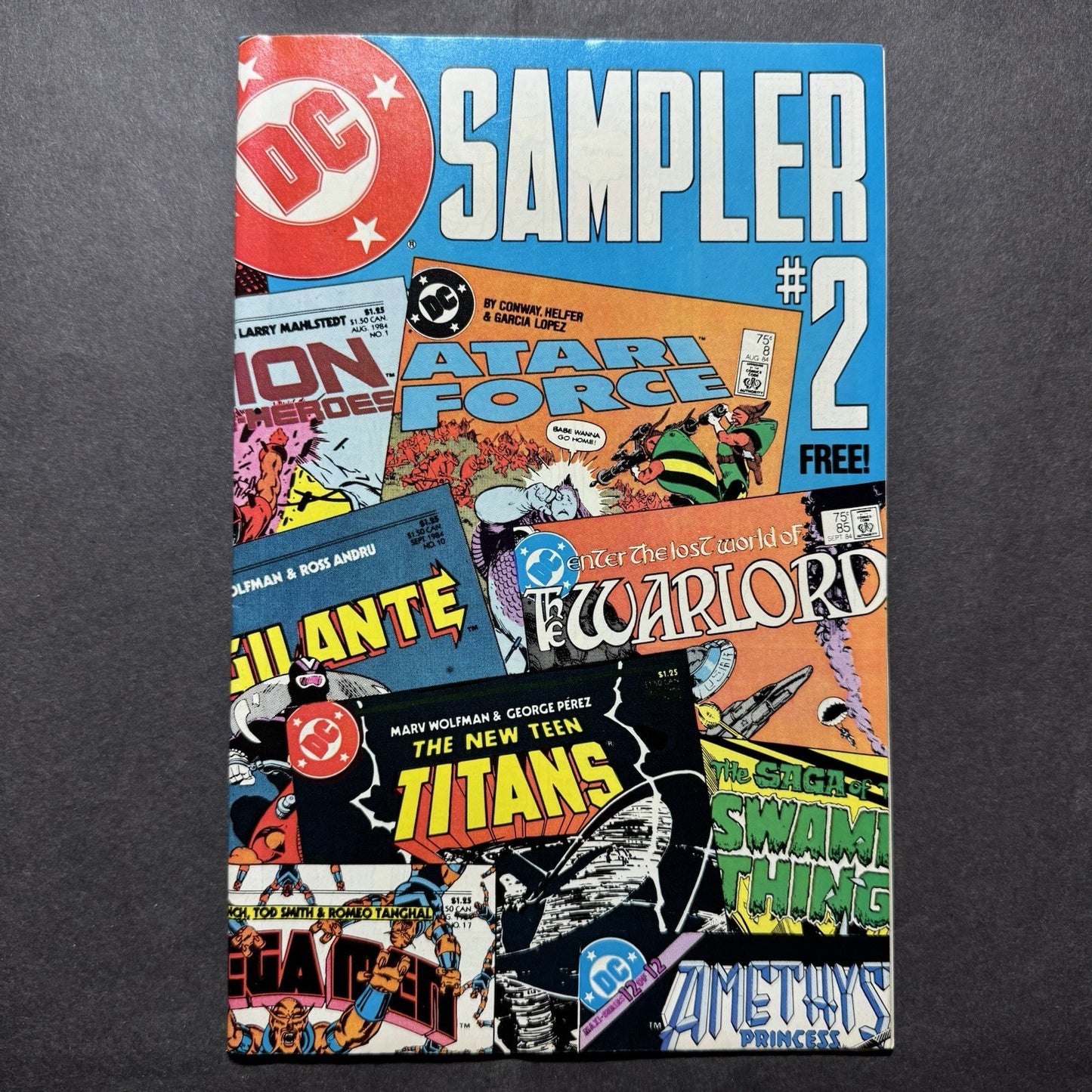 Dc Sampler 2 - Copper Age Dc Comics 1984