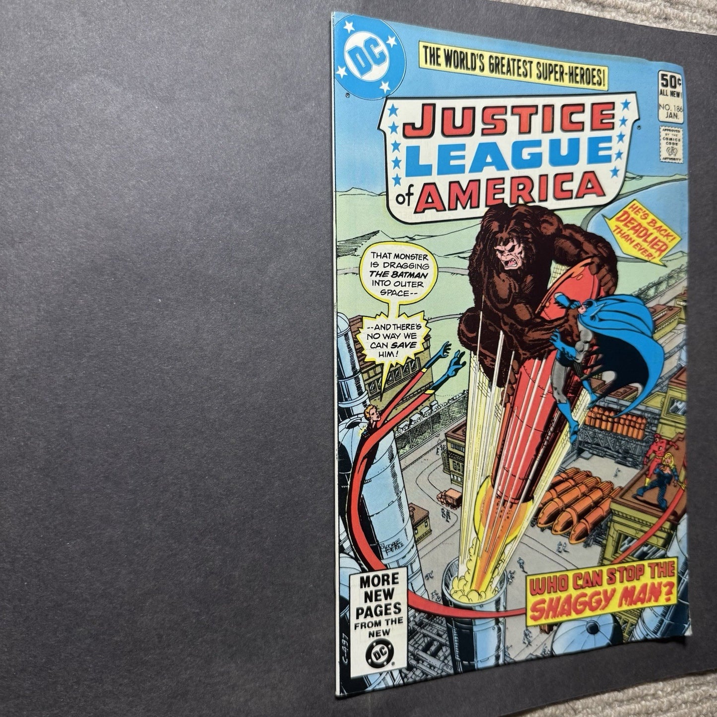 Justice League 186 - Bronze Age Dc Comics 1981