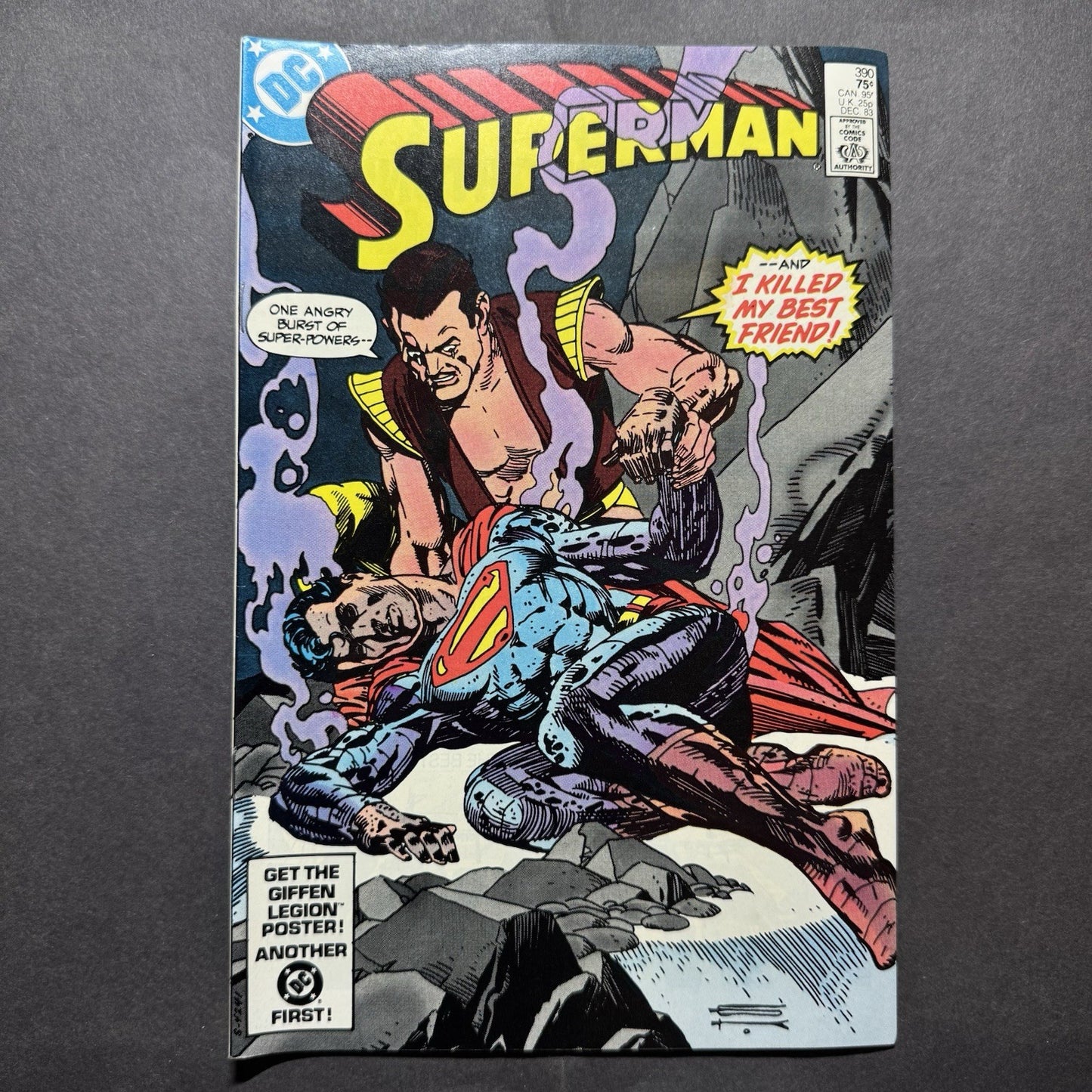 Superman 390  - Bronze Age Dc Comics 1983