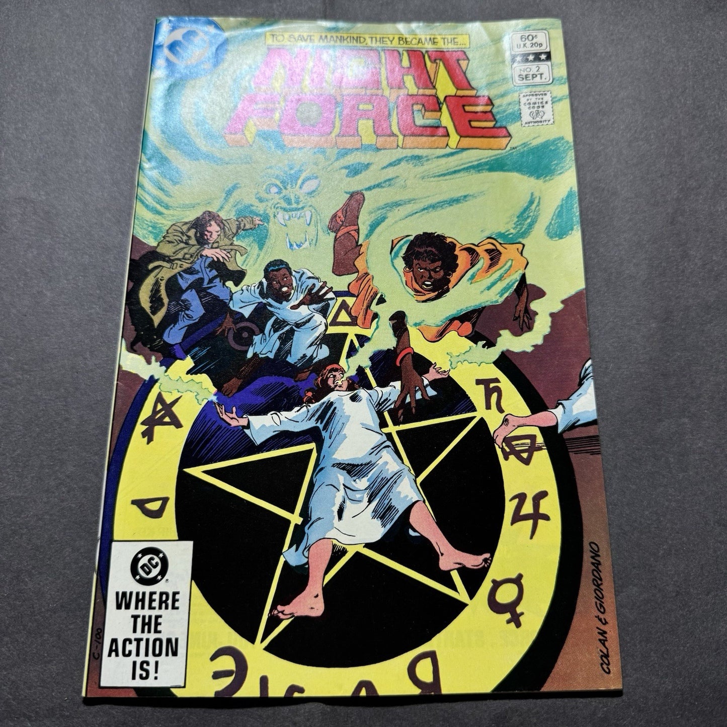 Night Force 2 - Bronze Age Dc Comics 1982