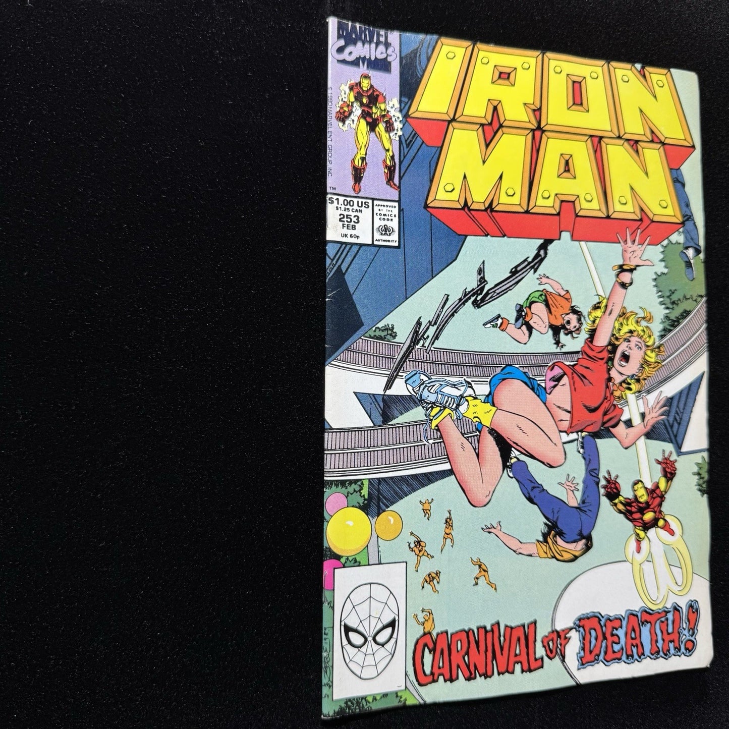 Iron Man 253 - Copper Age Marvel Comics 1990
