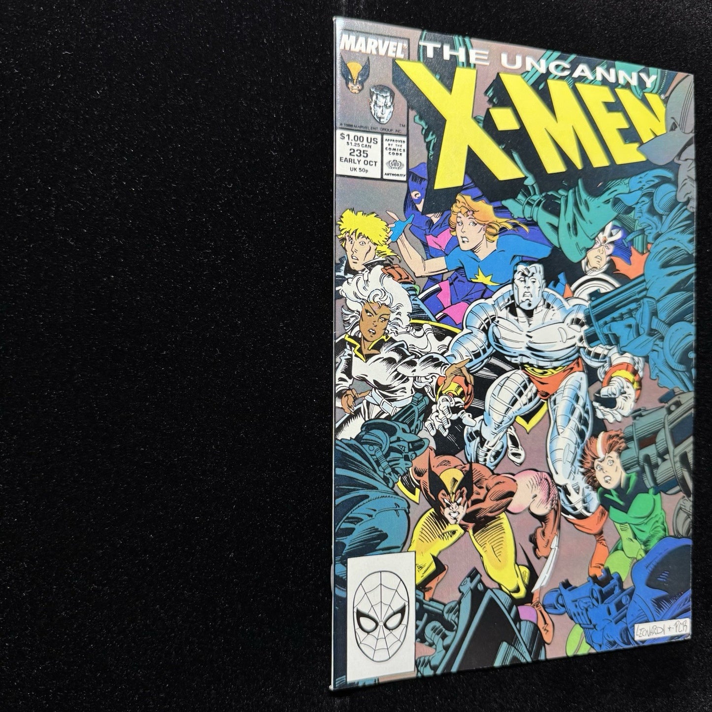 Uncanny X-Men 235 - 1st Appearance Of Genosha - Copper Age Marvel Comics 1988