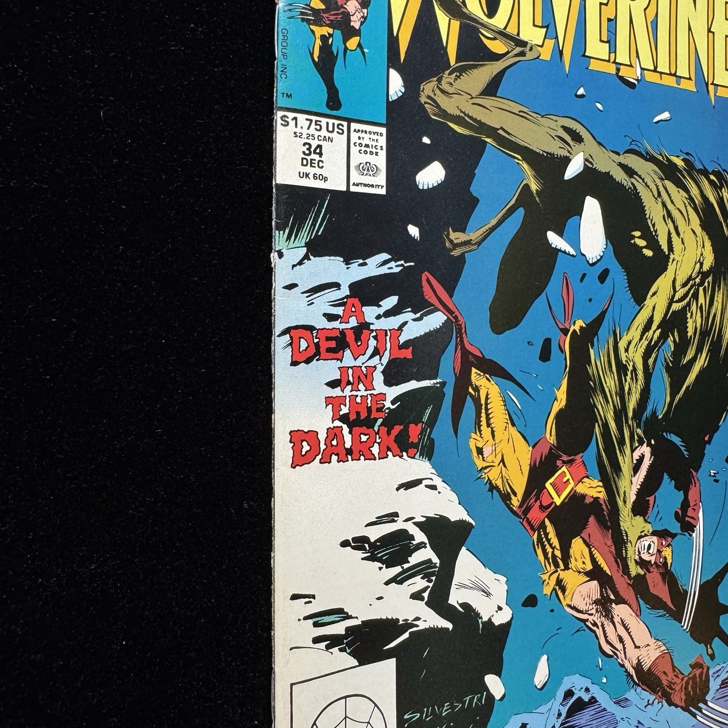 Wolverine 34 - Copper Age Marvel Comics 1990
