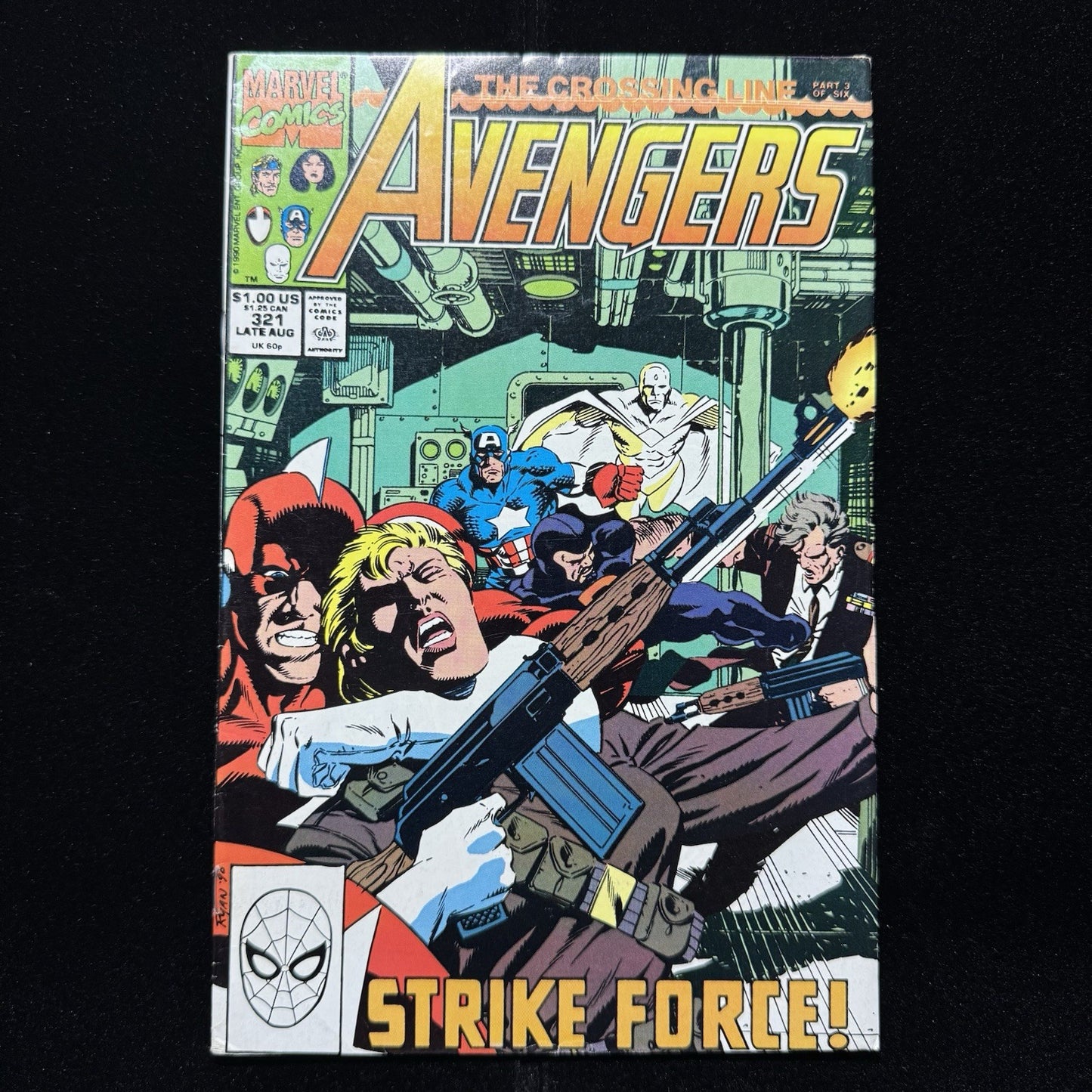 Avengers 321 - Copper Age Marvel Comics 1990