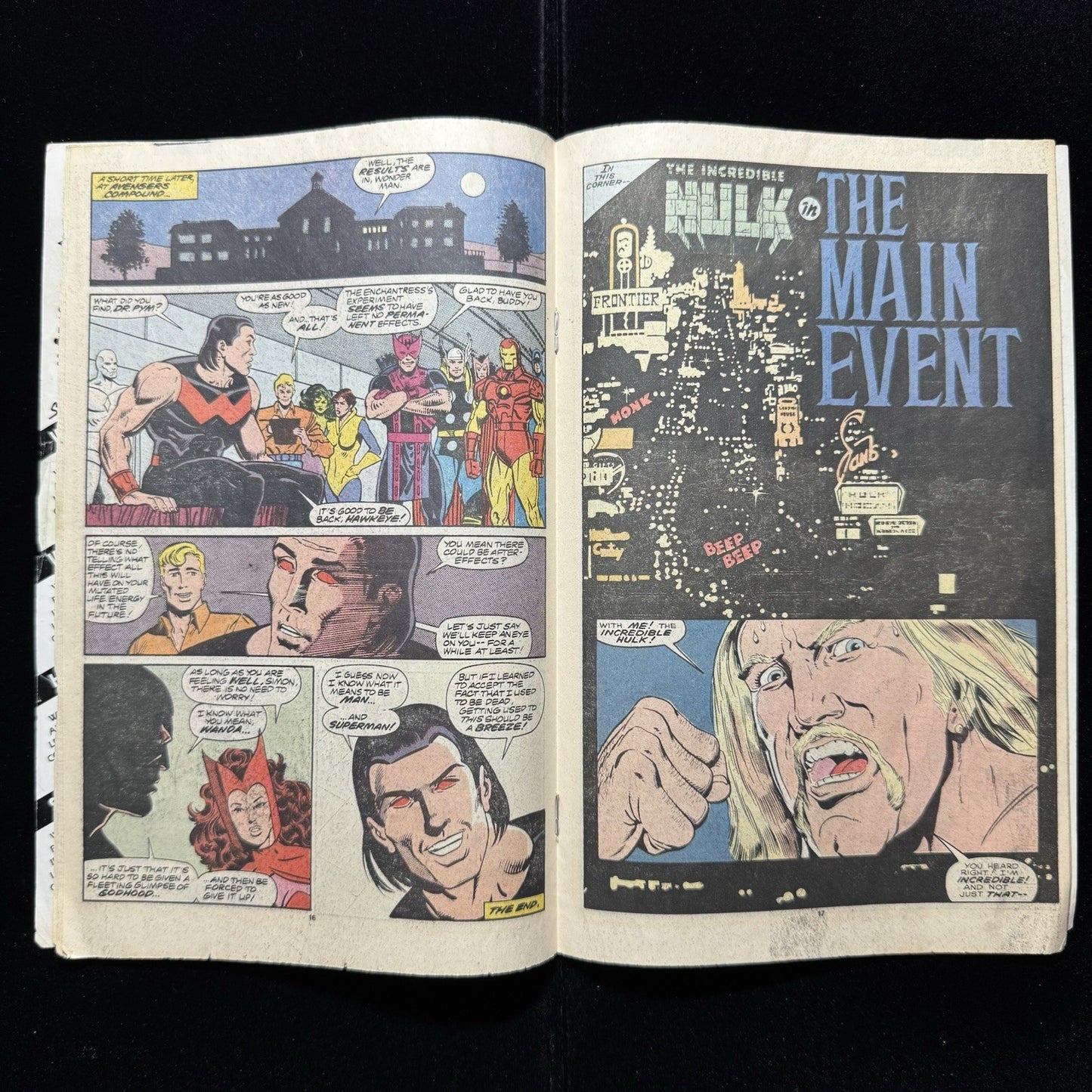 Marvel Comics Presents 45 - Hulk Vs Hulk Hogan - Copper Age Marvel Comics 1990
