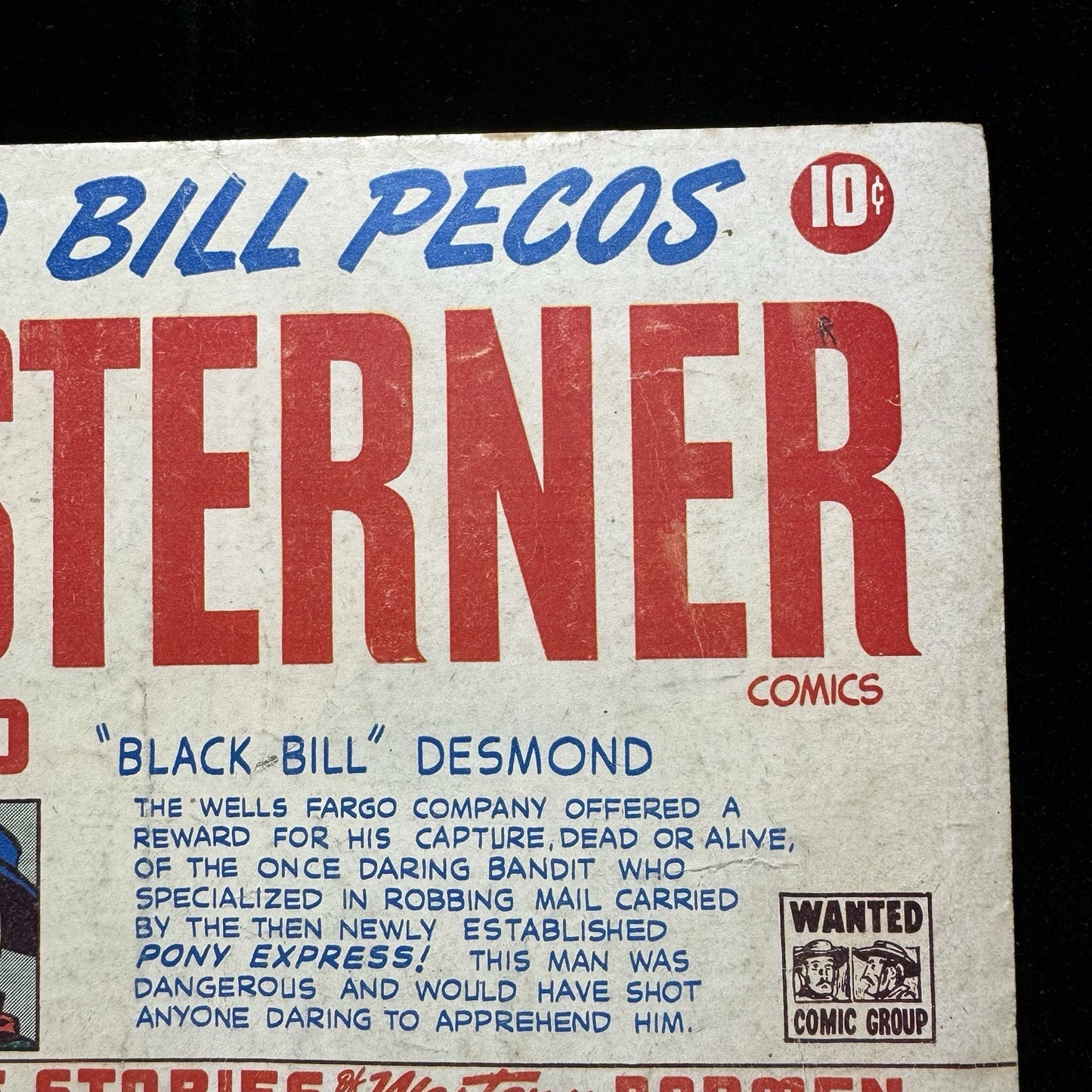 Westerner 17 - Golden Age Orbit-Wanted Comics 1948