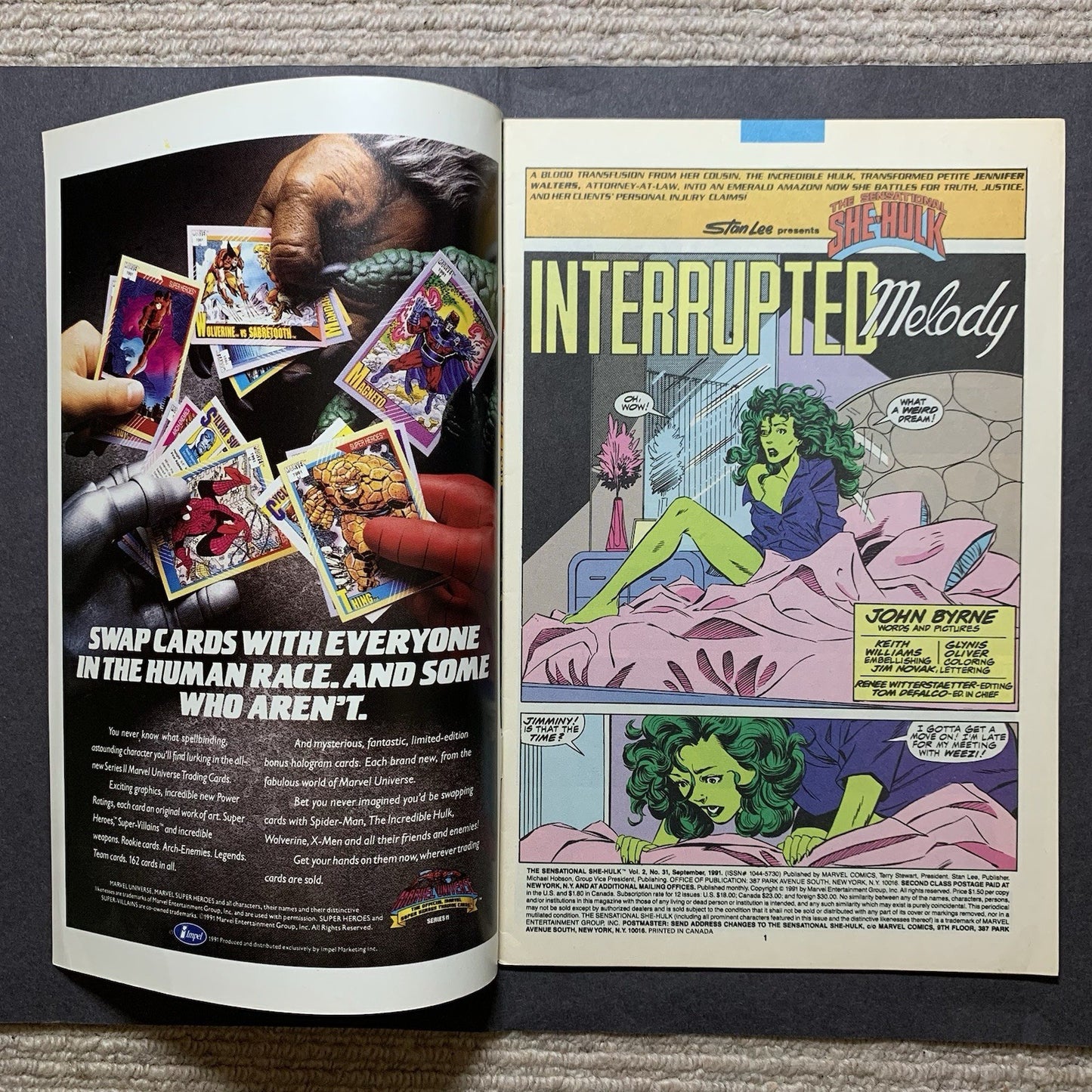 Sensational She Hulk 31/ Copper Age Marvel Comics 1991