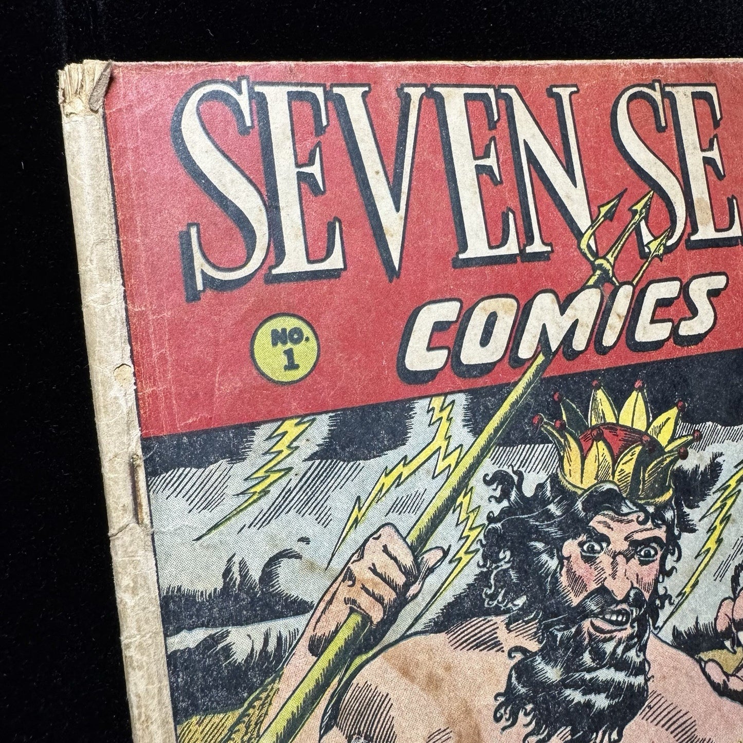 Seven Seas Comics 1 - 1st App Of South Sea Girl - Golden Age Leader Comics 1946