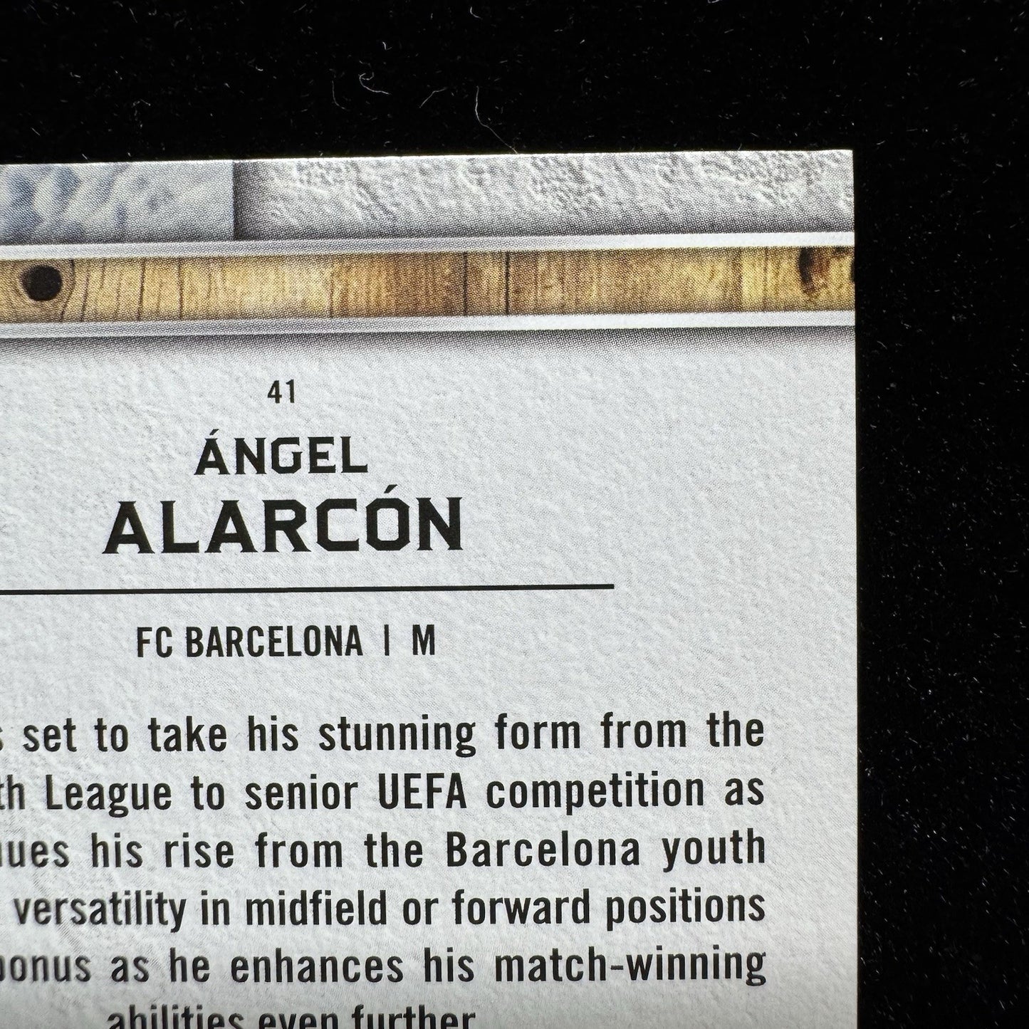 Ángel Alarcón Rookie Auto & Numbered RC Lot Barcelona Topps Museum Merlin