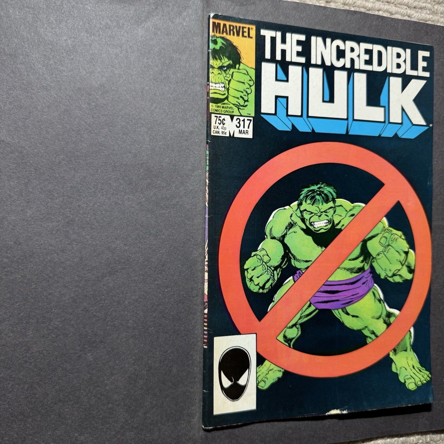 Incredible Hulk 317/ Copper Age Marvel Comics 1986
