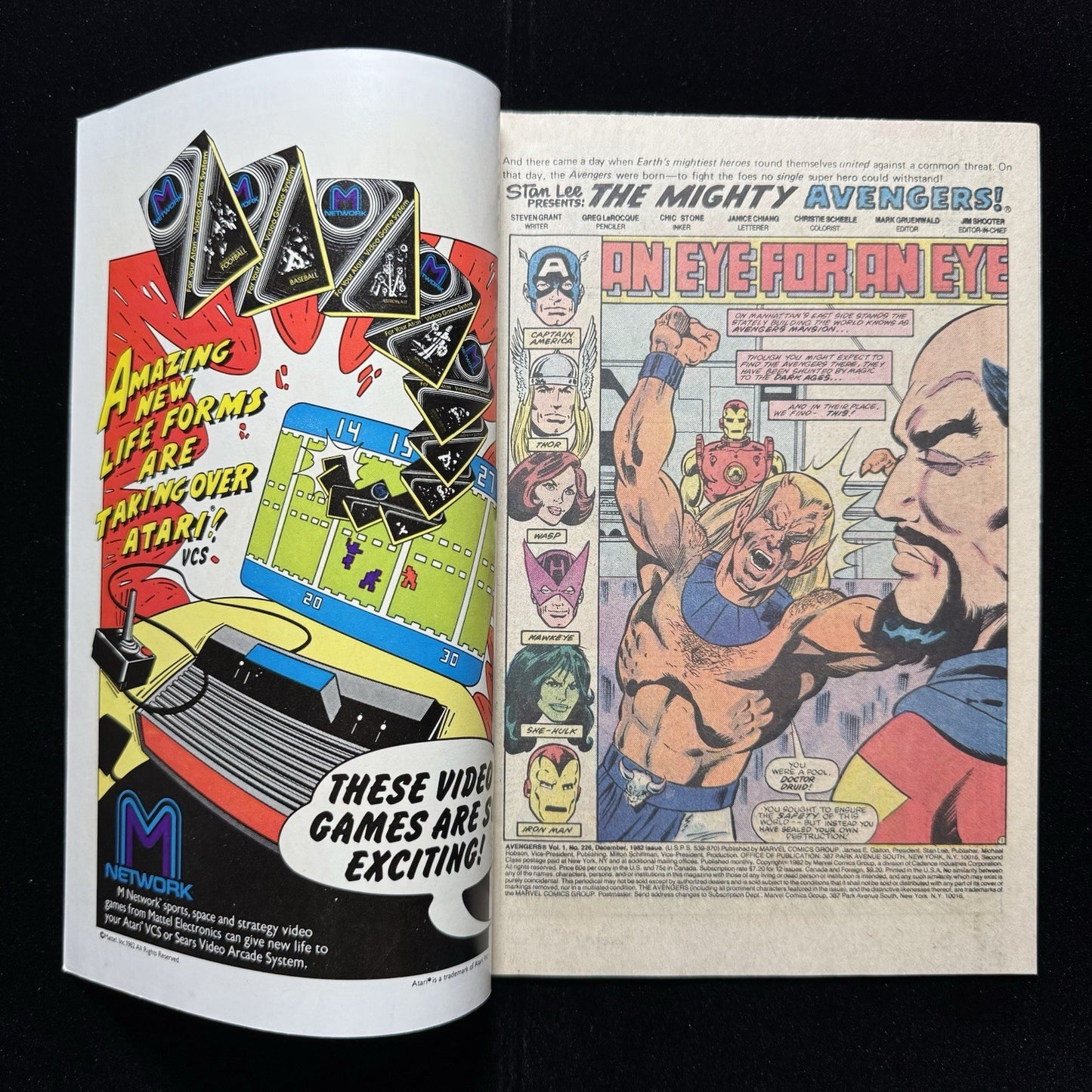 Avengers 226 - Bronze Age Marvel Comics 1982