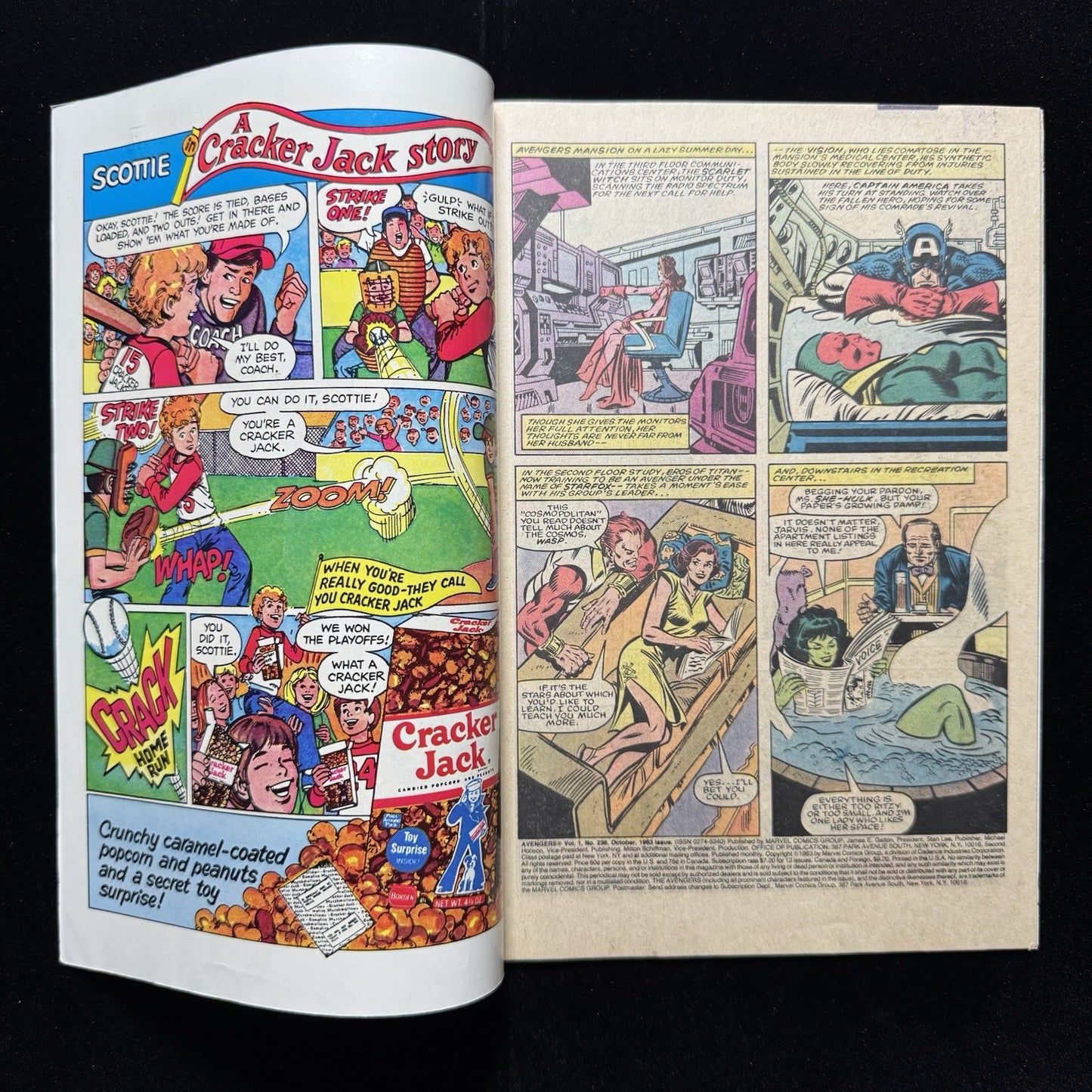Avengers 236 - Spider-Man Is Denied Membership To Avengers - Bronze Age 1983