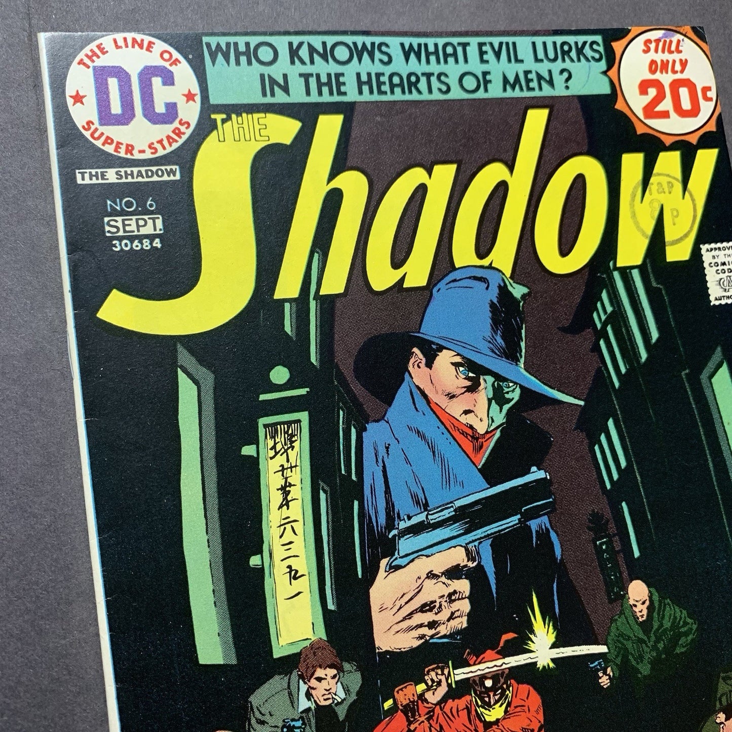 The Shadow 6/ Bronze Age Dc Comics 1974