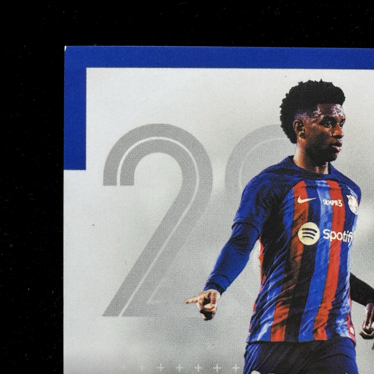 Alejandro Balde Auto AU-AB 2022-23 Topps FCBarcelona Autograph Card