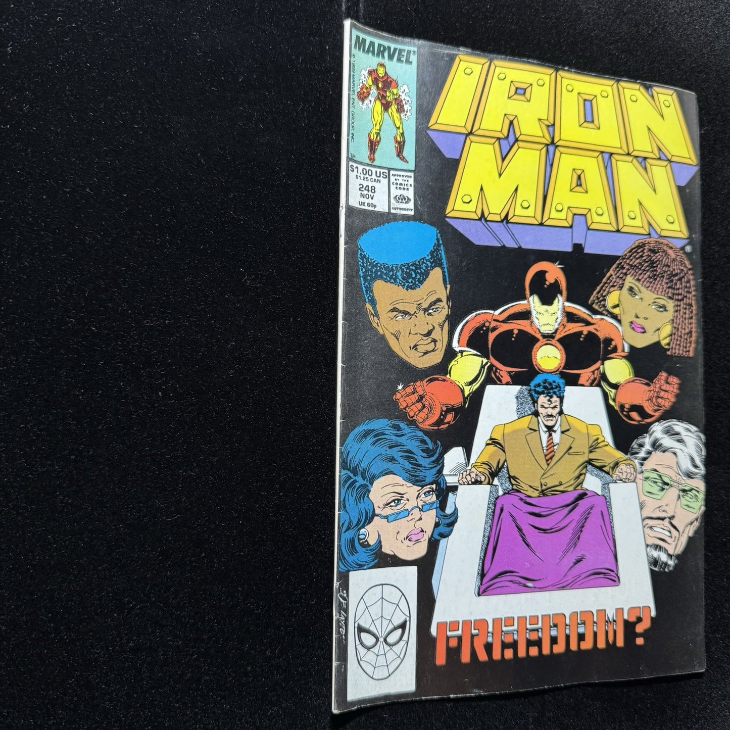 Iron Man 248 - Copper Age Marvel Comics 1989