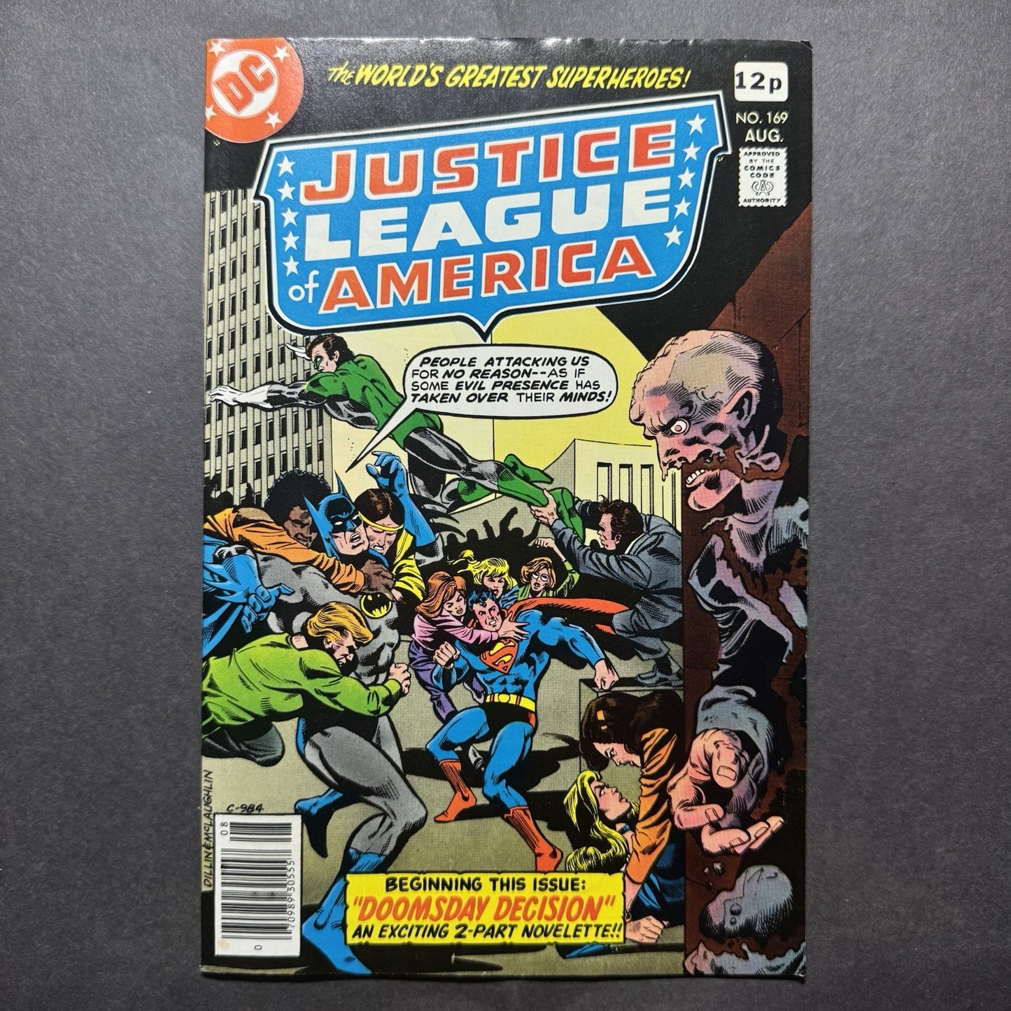 Justice League 169 - Bronze Age Dc Comics 1979