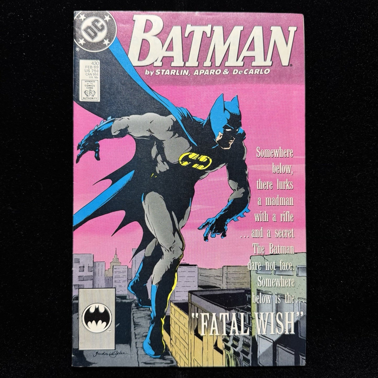 Batman 430 - Copper Age Dc Comics 1989