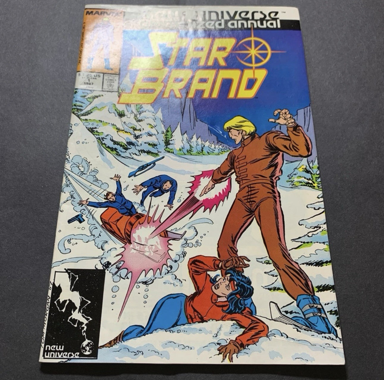 Star Brand 1, 2 and Star Brand Giant Sized annual 1 - copper age marvel 1986/87