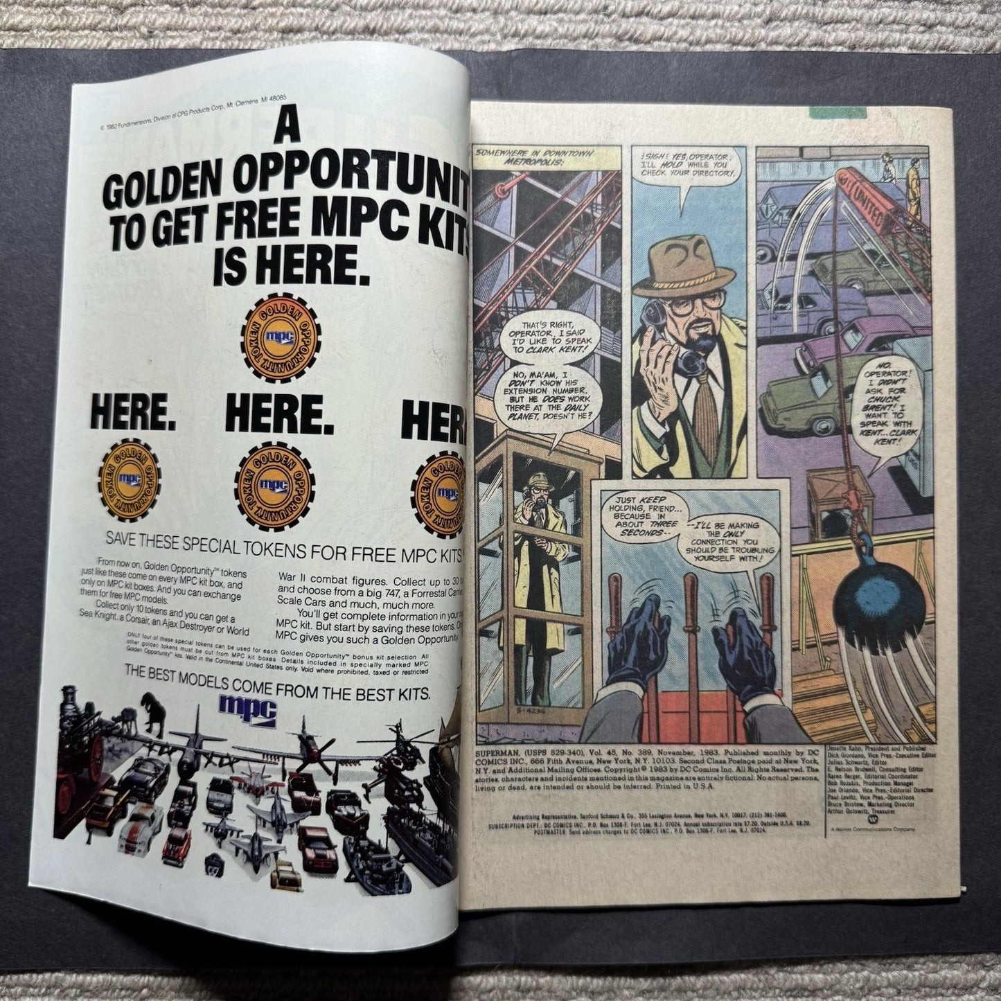 Superman 389 - Bronze Age Dc Comics 1983