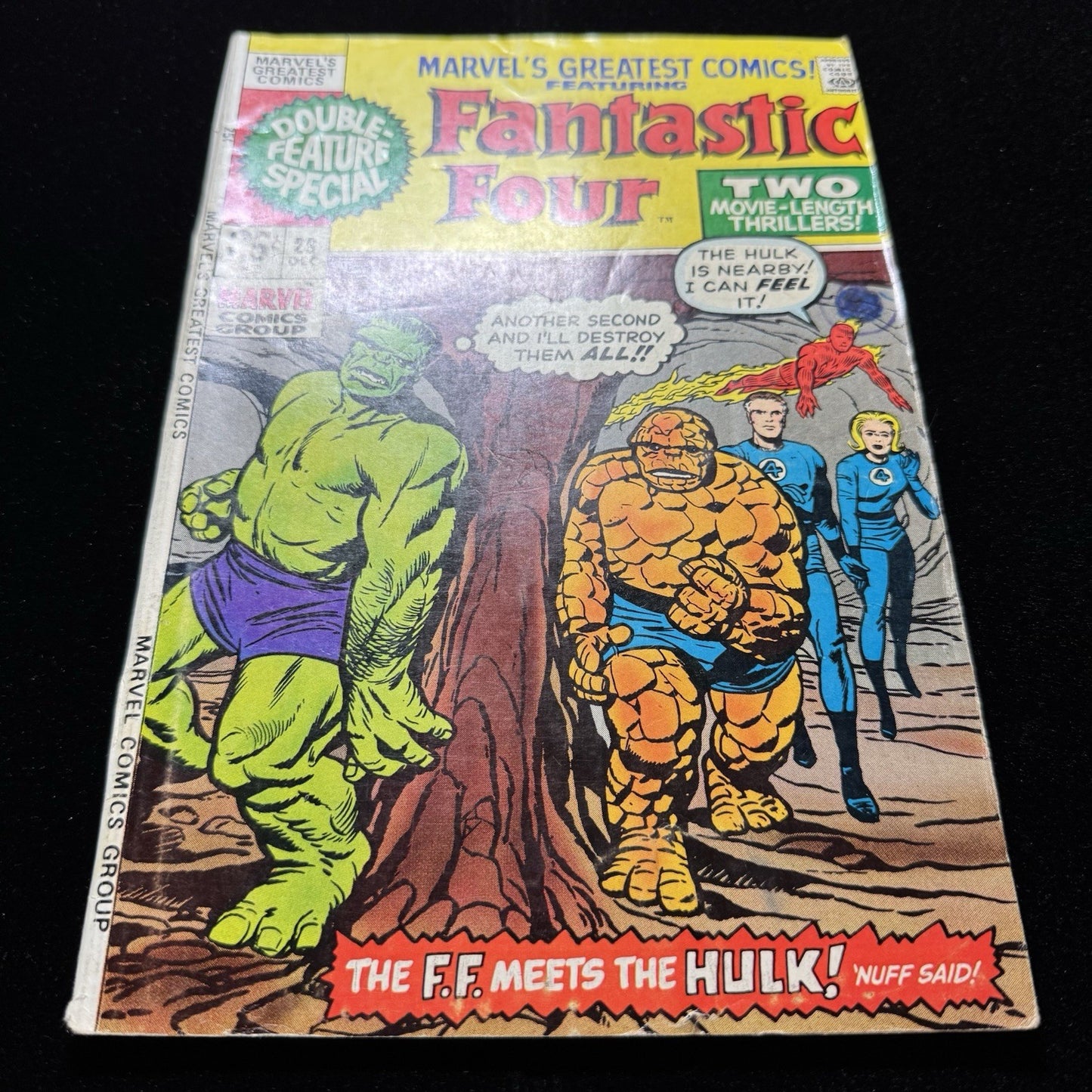 Marvel Greatest Comics 29 - Reprint Of FF 12 - Bronze Age Marvel Comics 1970