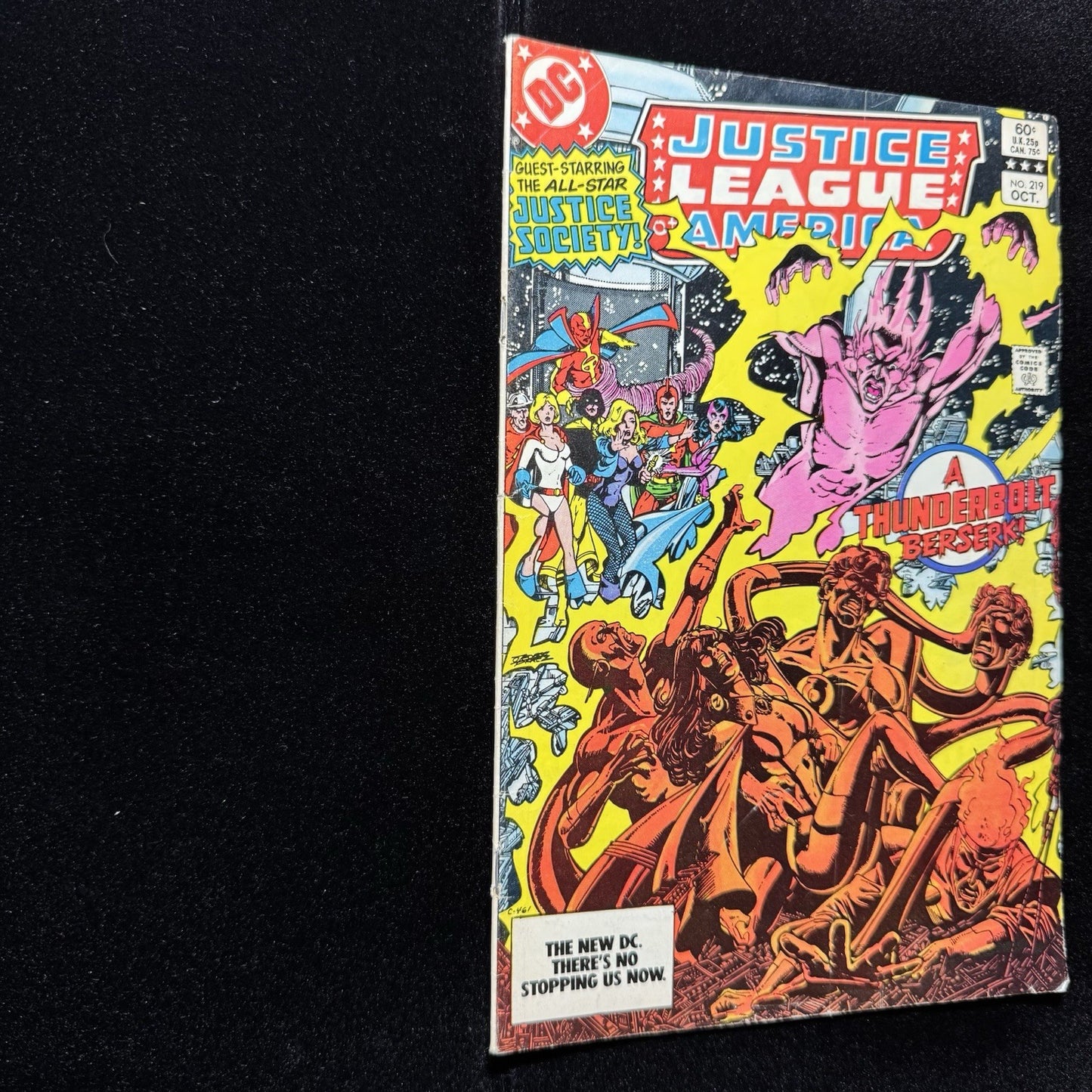 Justice League 219 - Bronze Age Dc Comics 1983