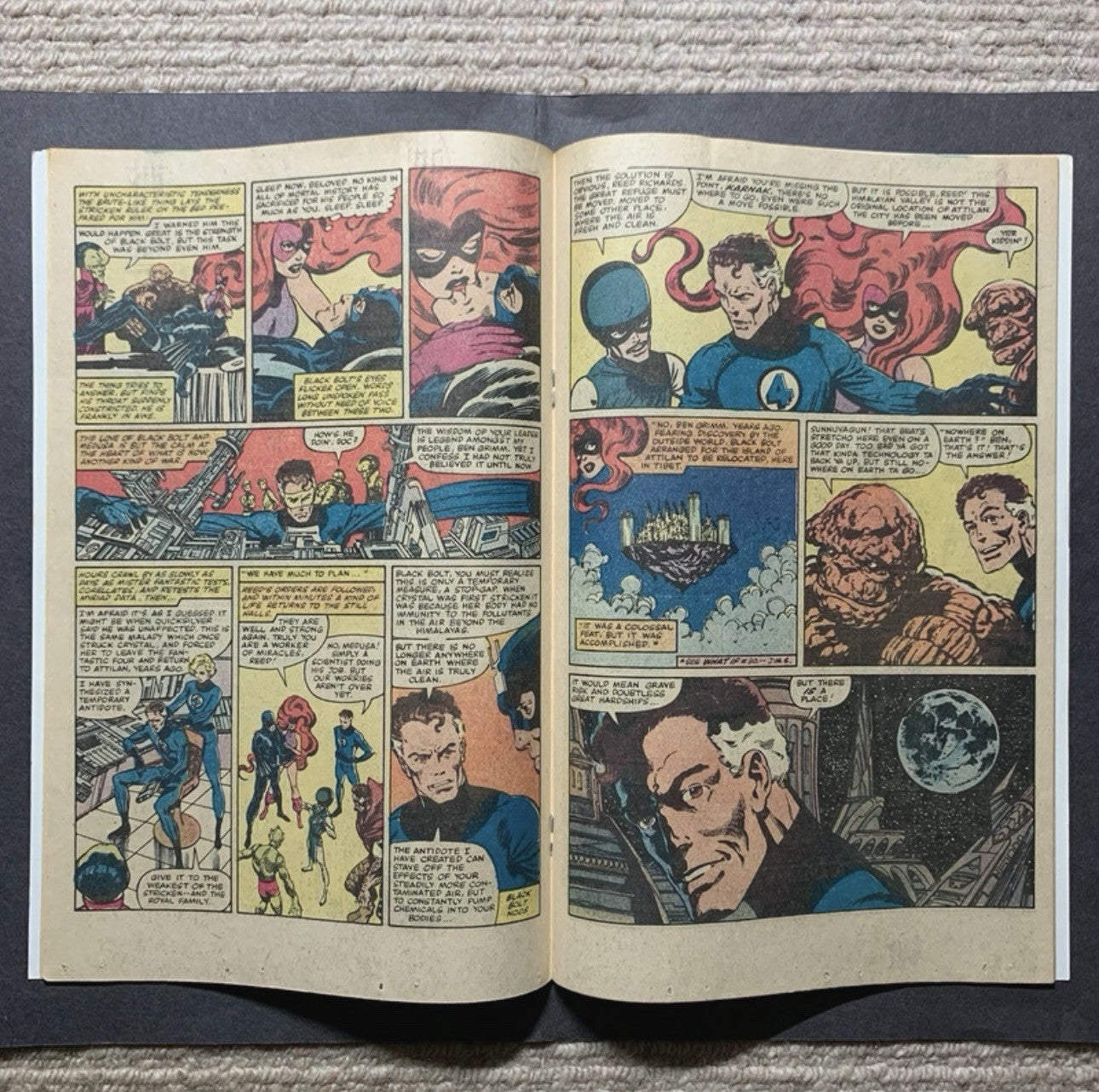 Fantastic Four 240/ Bronze Age marvel comics 1982