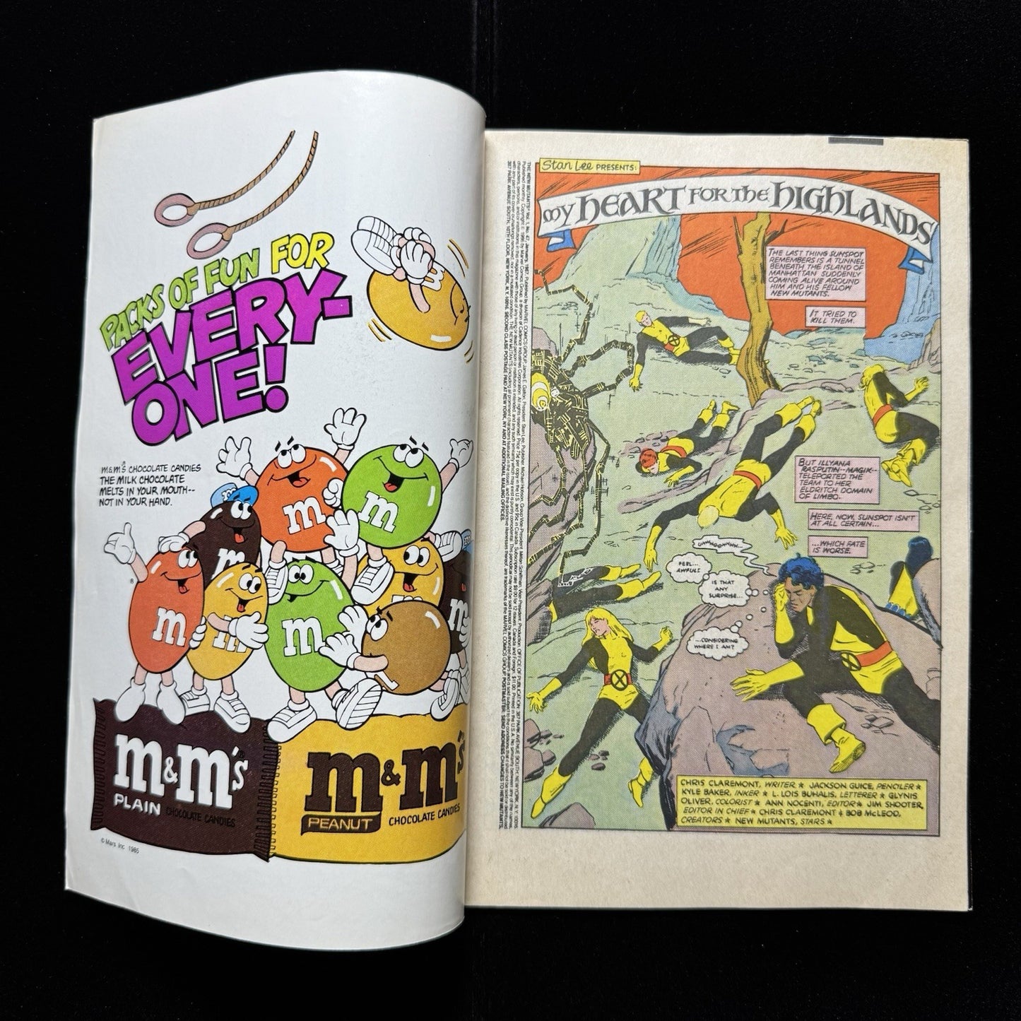 New Mutants 47 - Copper Age Marvel Comics 1987