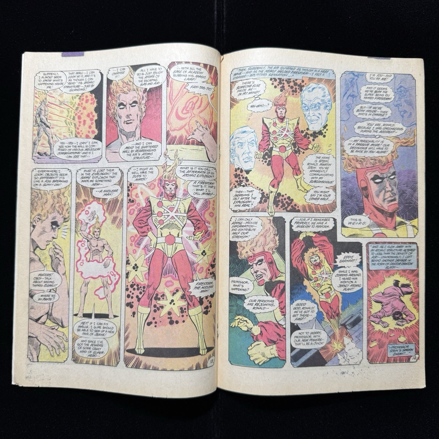 Firestorm 22 - Origin Of Firestorm - Copper Age Dc Comics 1984