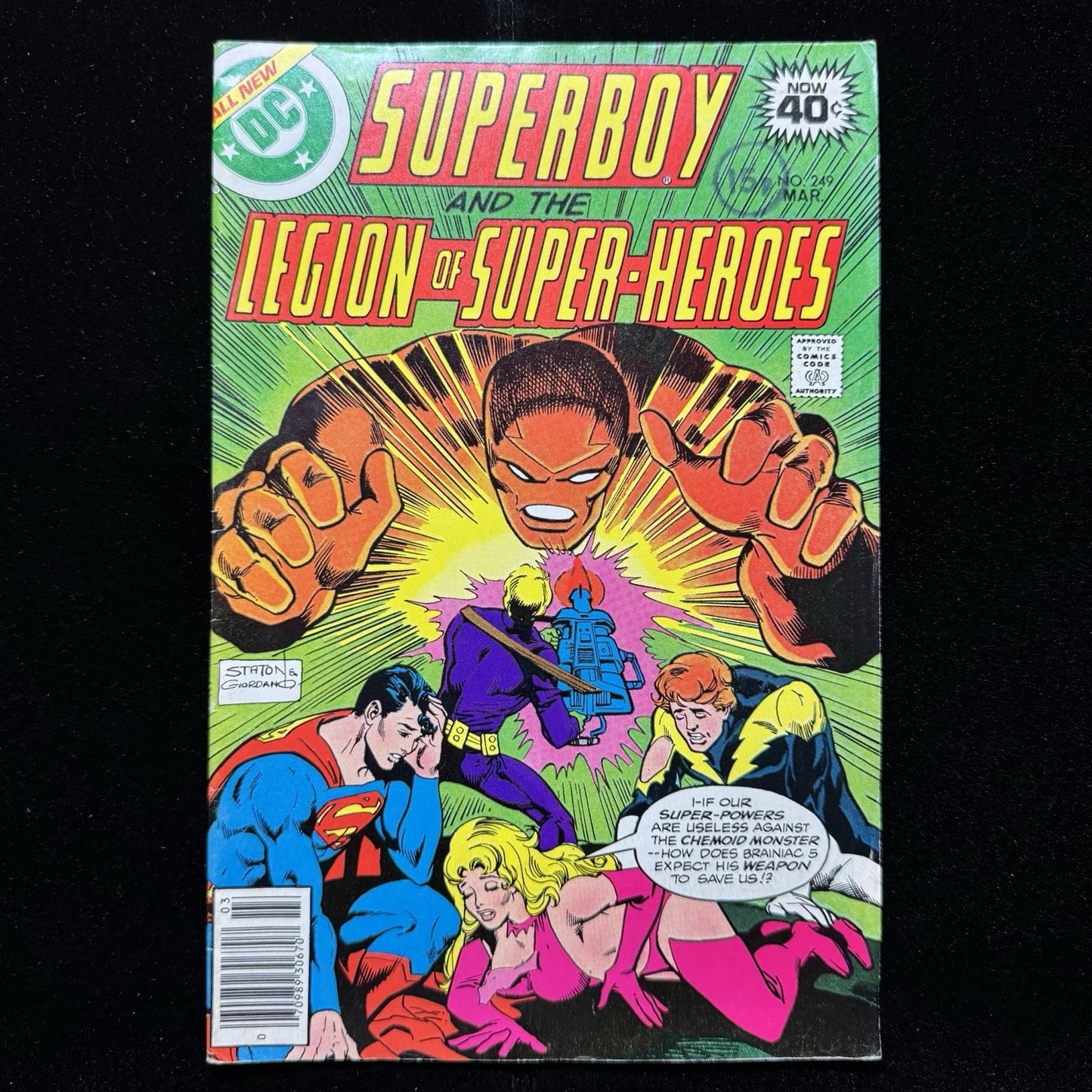 Legion of Super-Heroes 249 - Bronze Age Dc Comics 1979