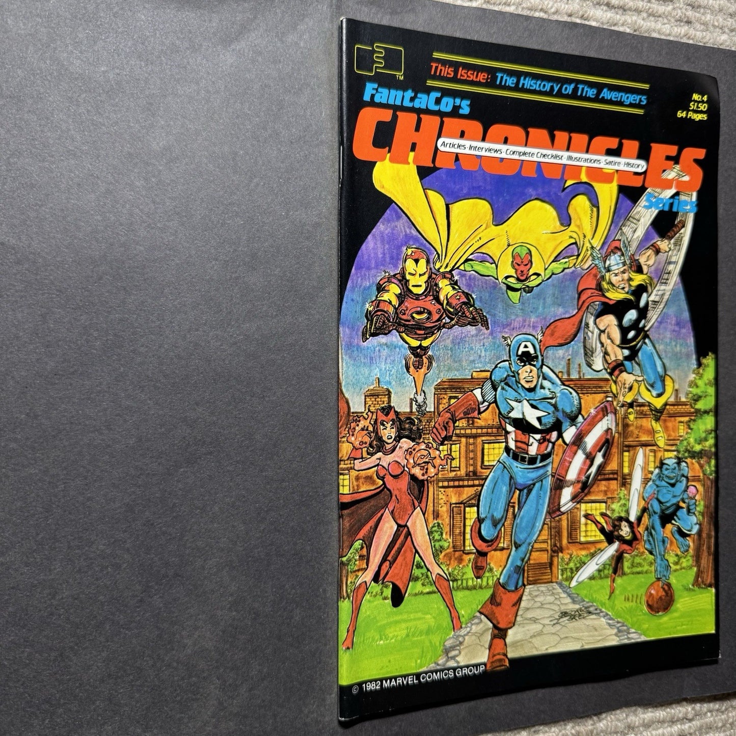 FantaCo’s Chronicles Series 4 - Bronze Age FantaCo Comics 1982