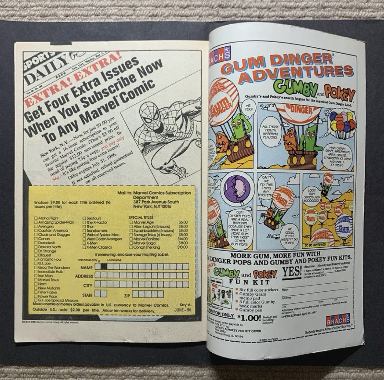 Star Brand 1, 2 and Star Brand Giant Sized annual 1 - copper age marvel 1986/87