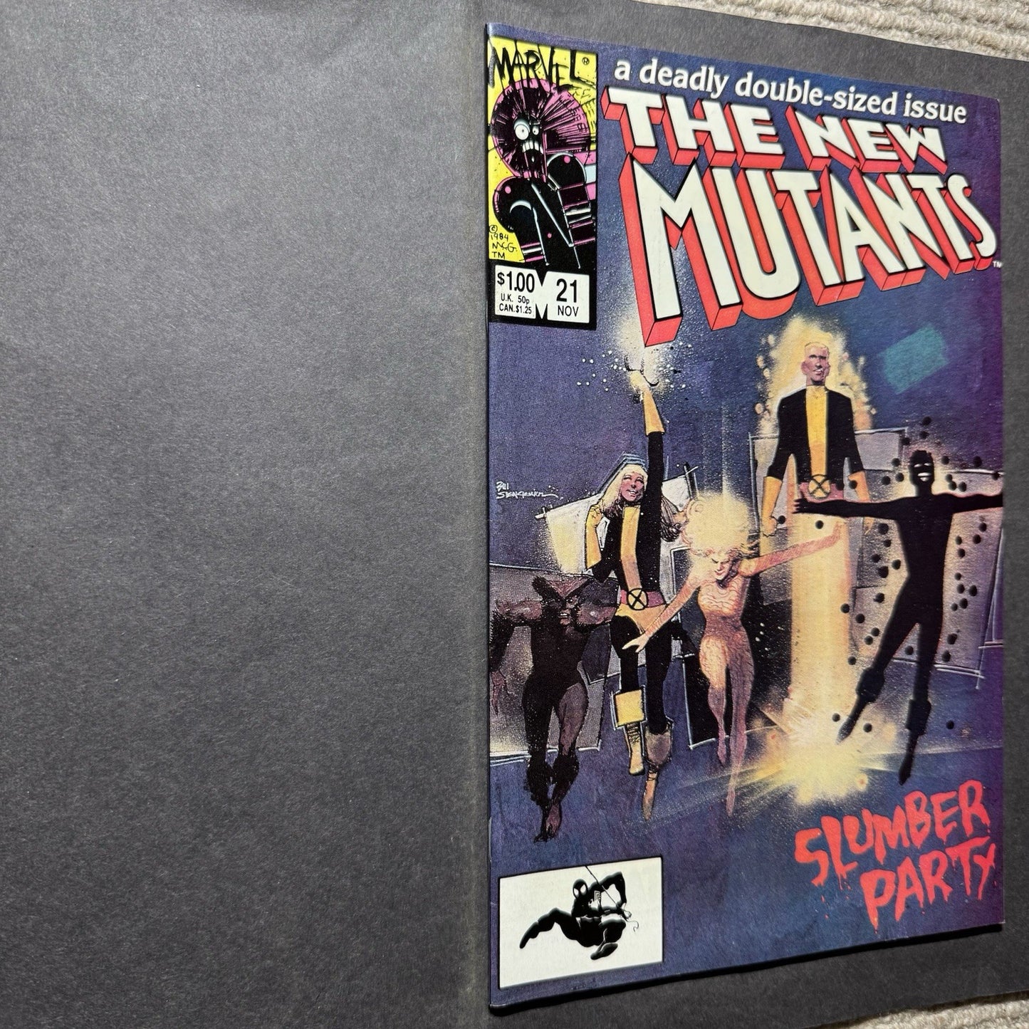 New Mutants 21 - 1st Full App Of Warlock - Copper Age Marvel Comics 1984