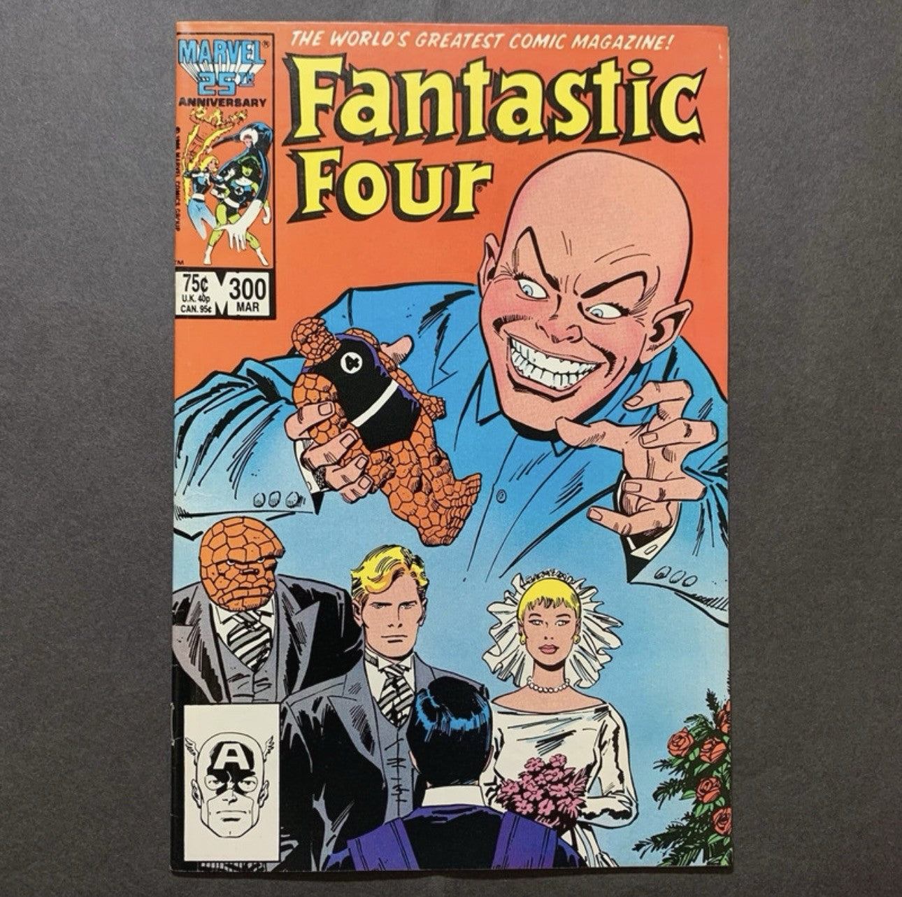 Fantastic Four 300/ copper age Marvel comics 1987