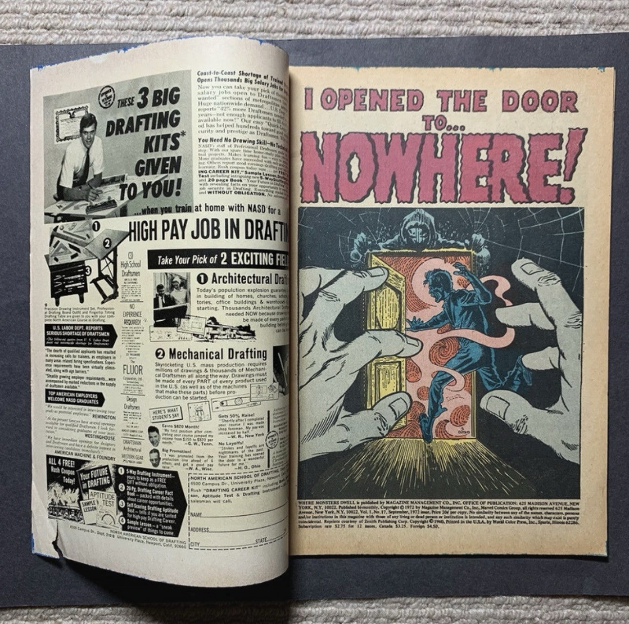 Where Monsters Dwell 17 - Bronze Age Marvel Comics 1972