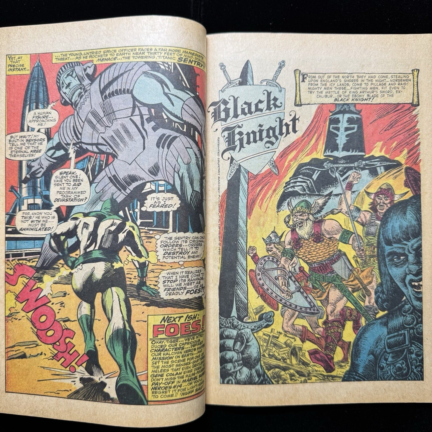 Marvel Super-Heroes 13 - 1st App Carol Danvers - Silver Age Marvel Comics 1968