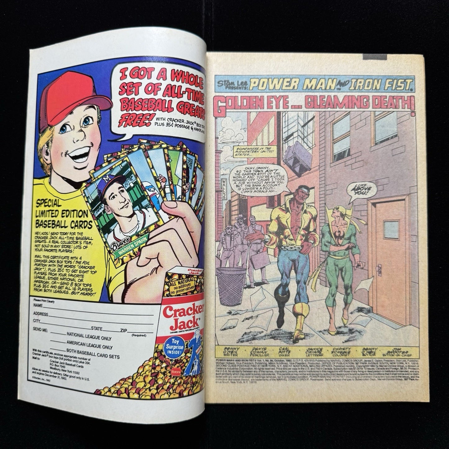 Power Man And Iron Fist 86 - Bronze Age Marvel Comics 1982