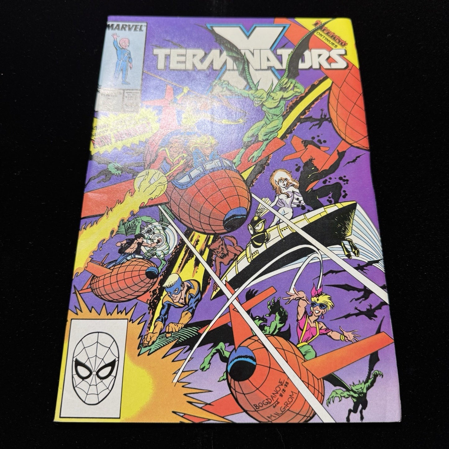 X-Terminators 4 - Copper Age Marvel Comics 1989