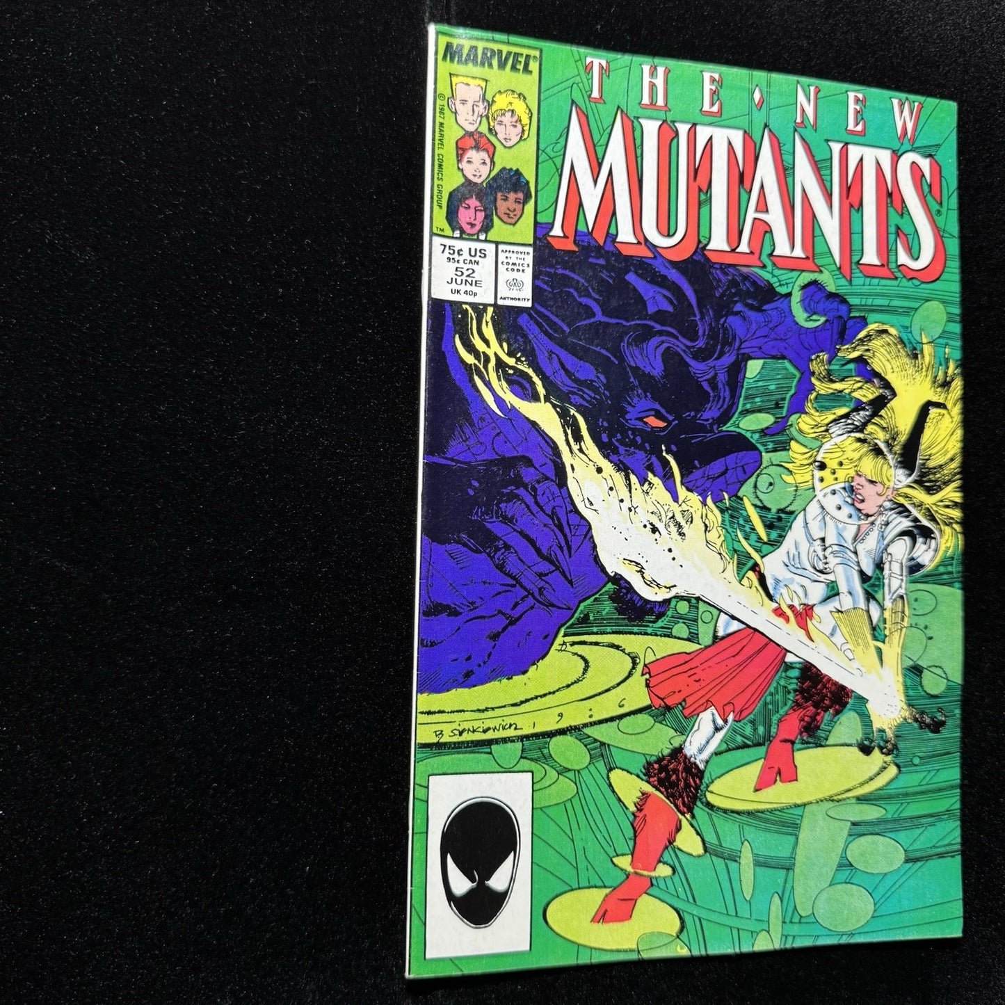 New Mutants 52 - Copper Age Marvel Comics 1987
