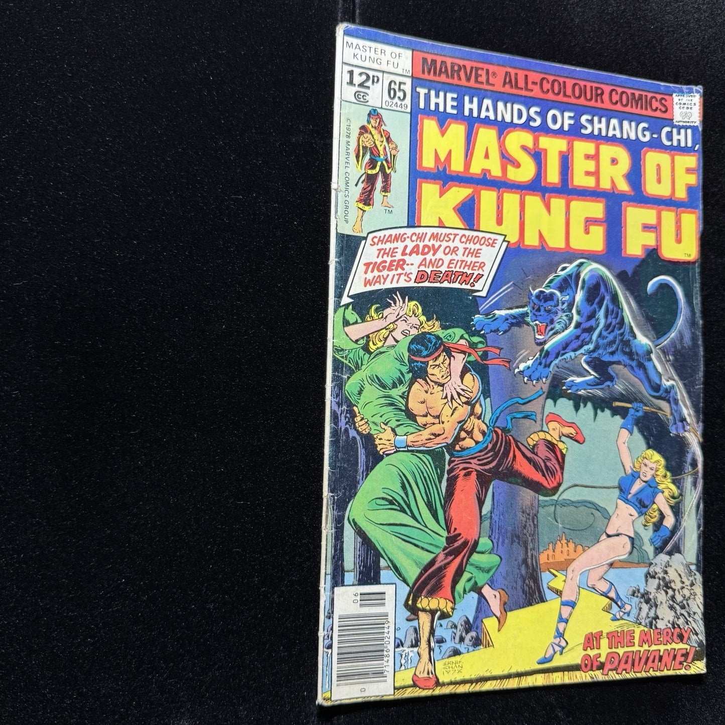 Master Of King Fu 65 - Bronze Age Marvel Comics 1978