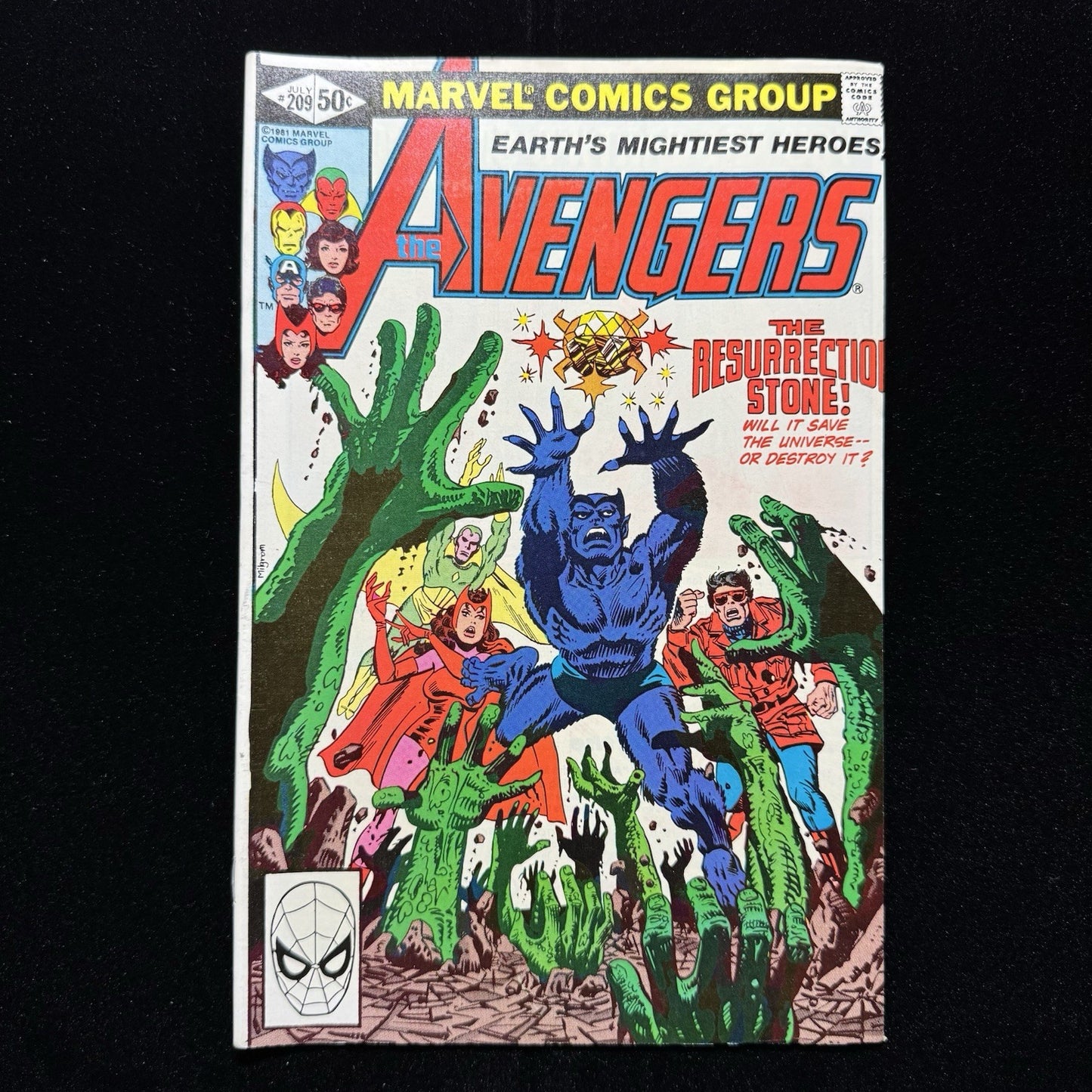 Avengers 209 - Bronze Age Marvel Comics 1981