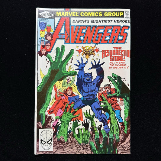 Avengers 209 - Bronze Age Marvel Comics 1981