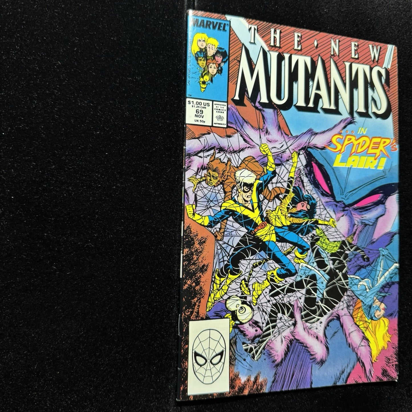 New Mutants 69 - Copper Age Marvel Comics 1988